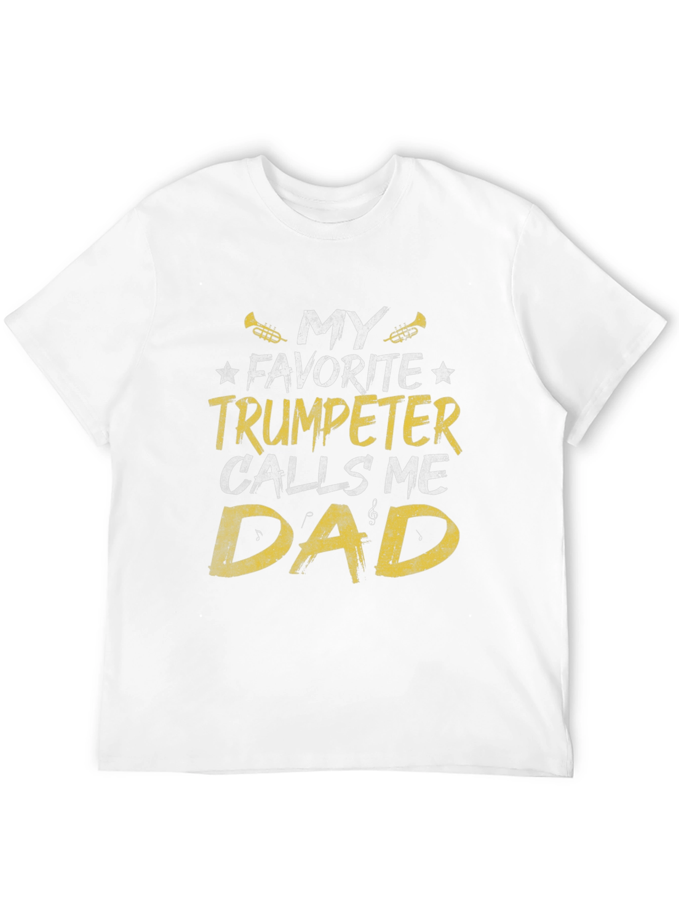 Trumpeter Dad T-Shirt - Musician Fathers Day Gift