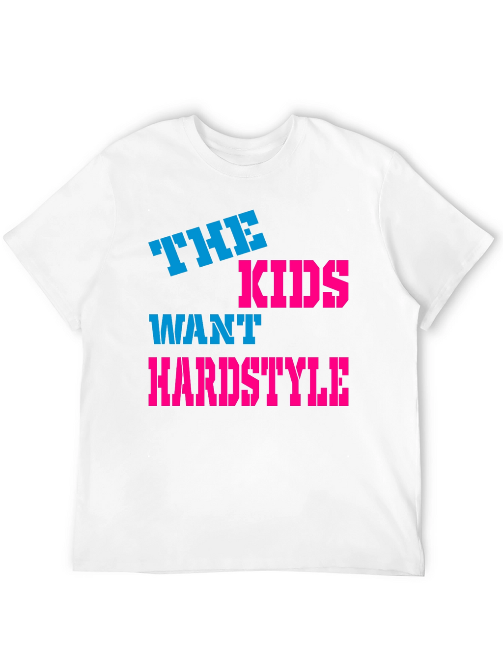 The Kids Want Hardstyle Black Graphic Tee