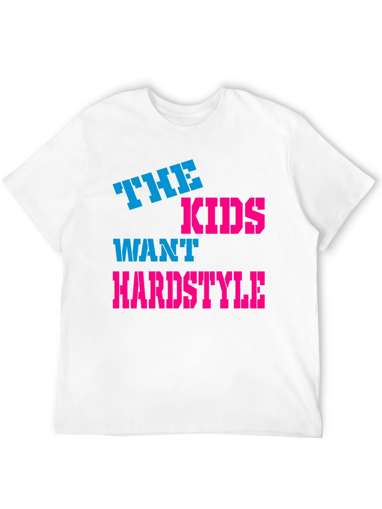 The Kids Want Hardstyle Black Graphic Tee