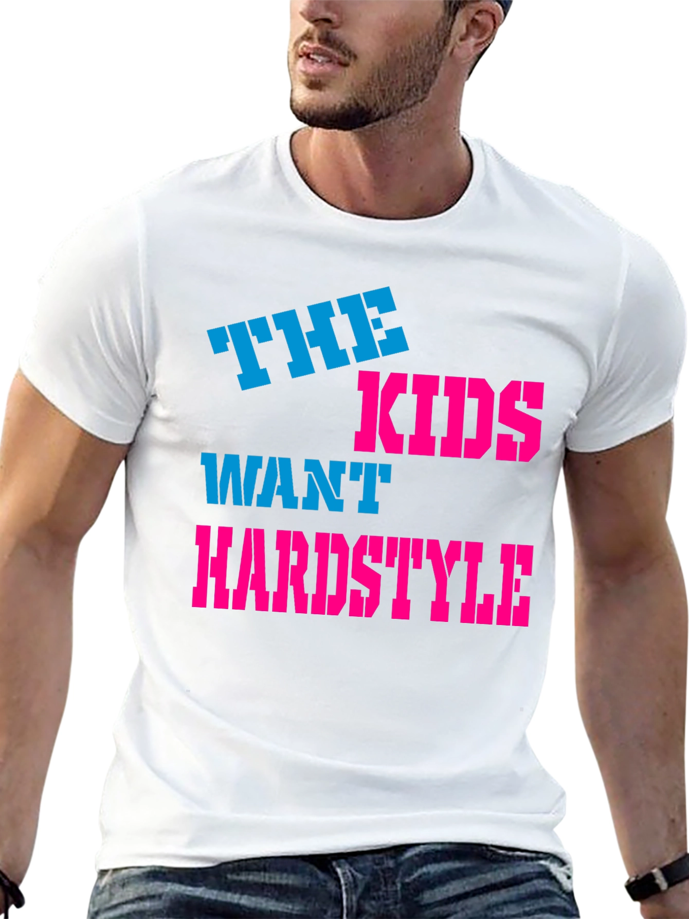The Kids Want Hardstyle Black Graphic Tee
