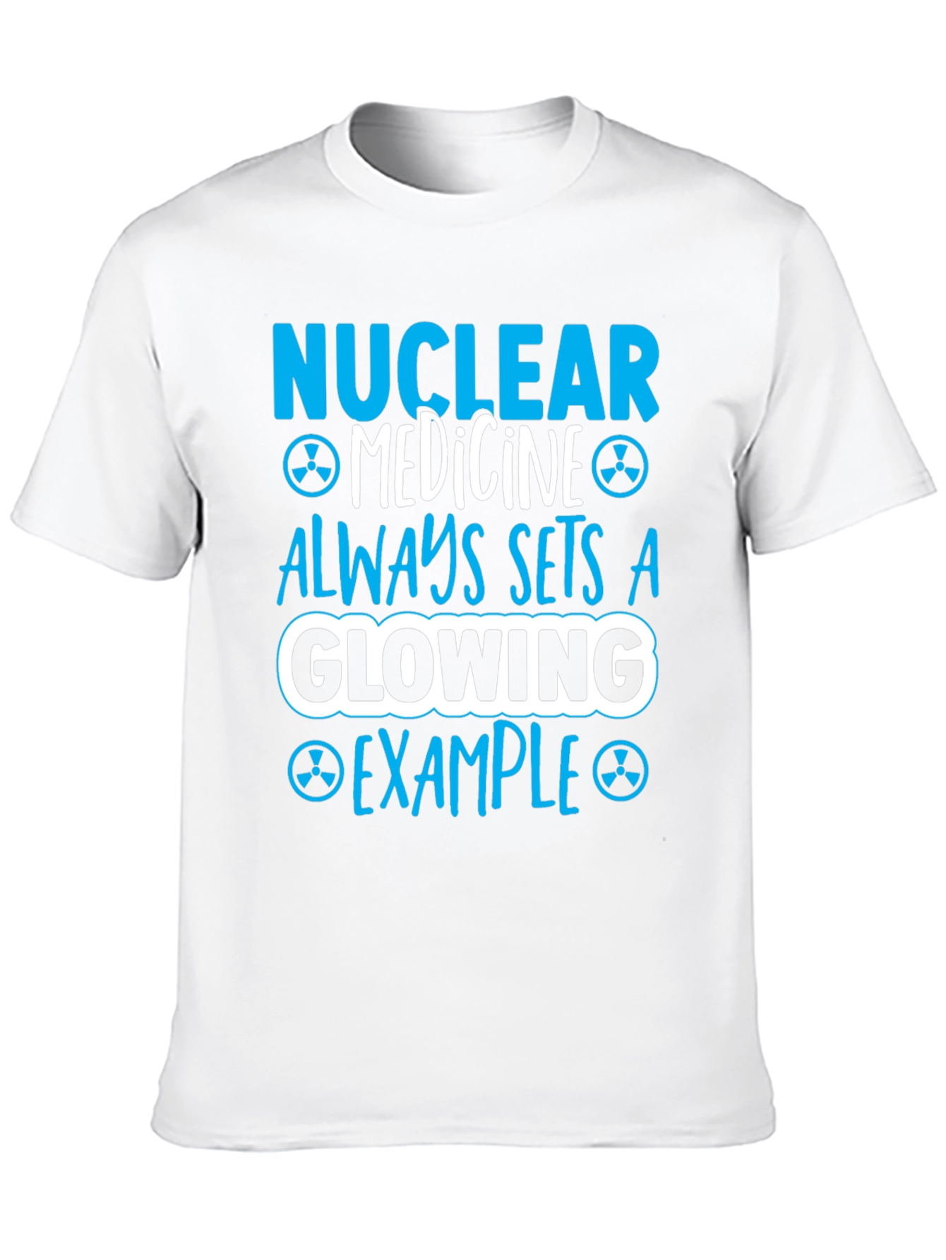 Nuclear Medicine Glowing Example Graphic T-Shirt