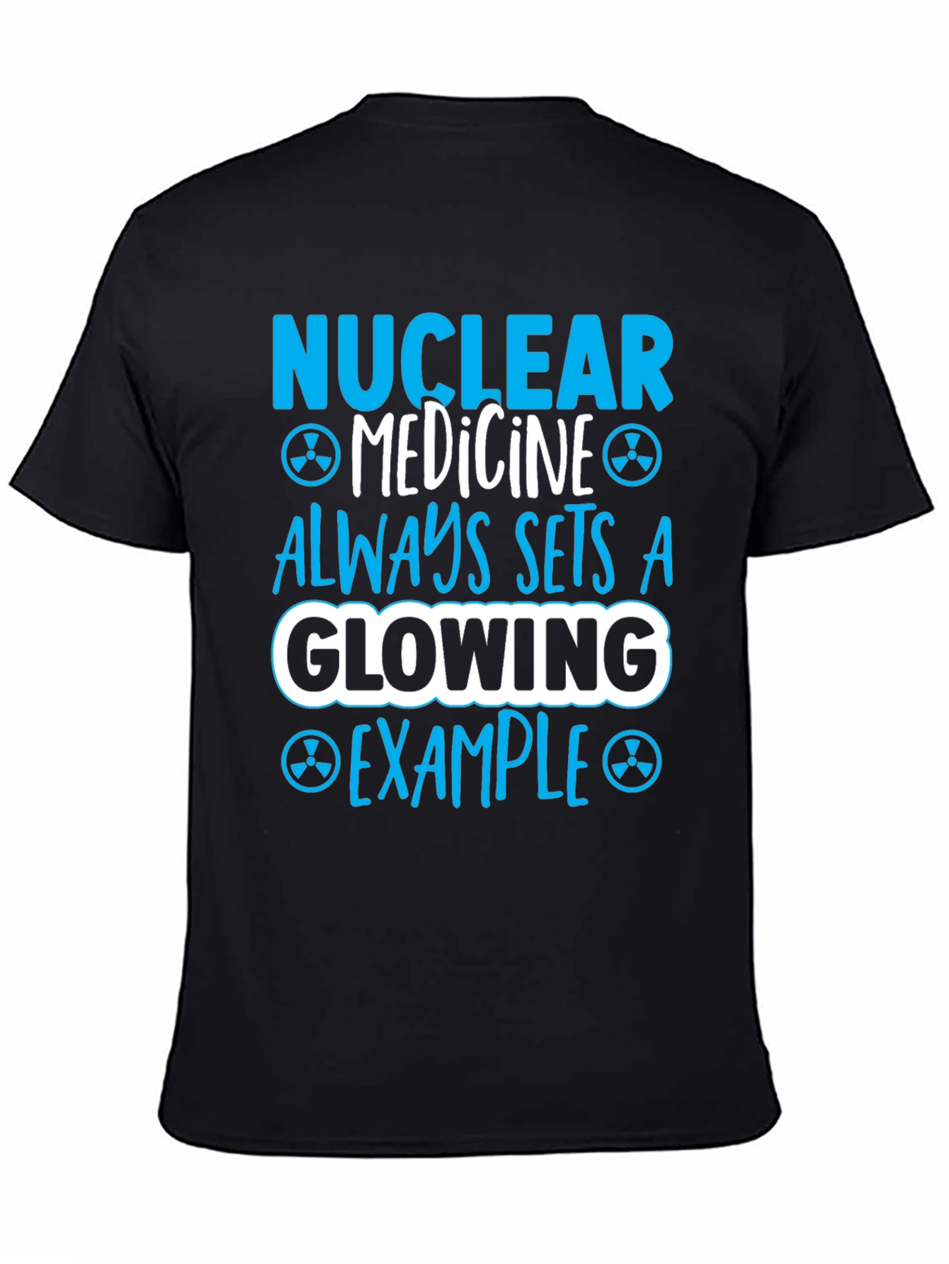 Nuclear Medicine Glowing Example Graphic T-Shirt