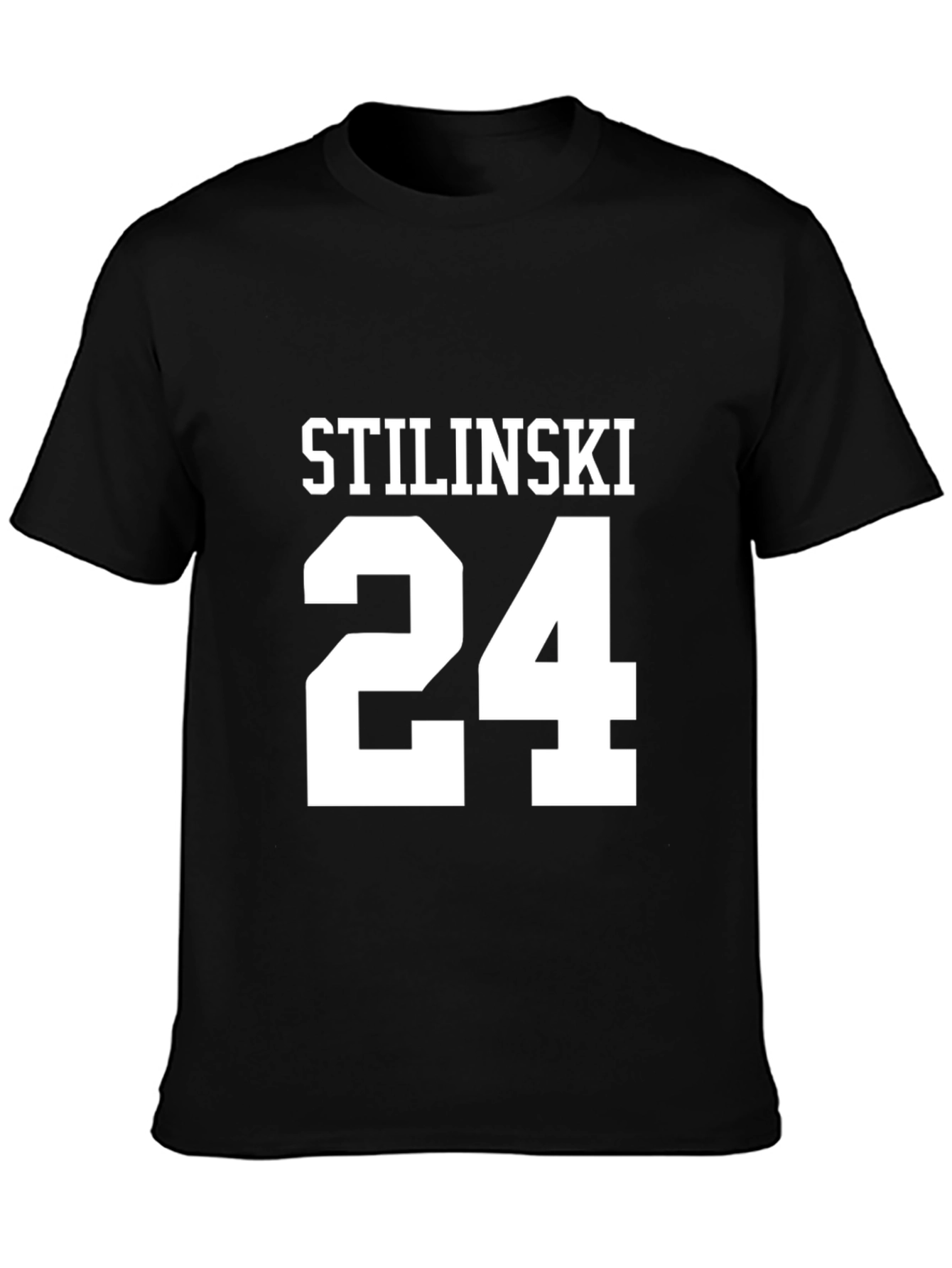 Stilinski 24 Black Graphic T-Shirt