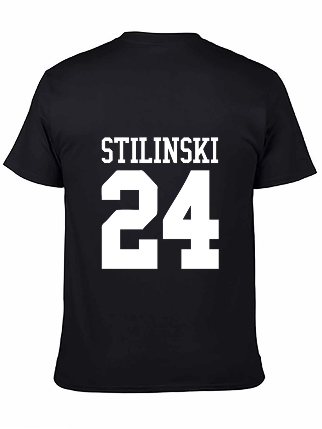Stilinski 24 Black Graphic T-Shirt