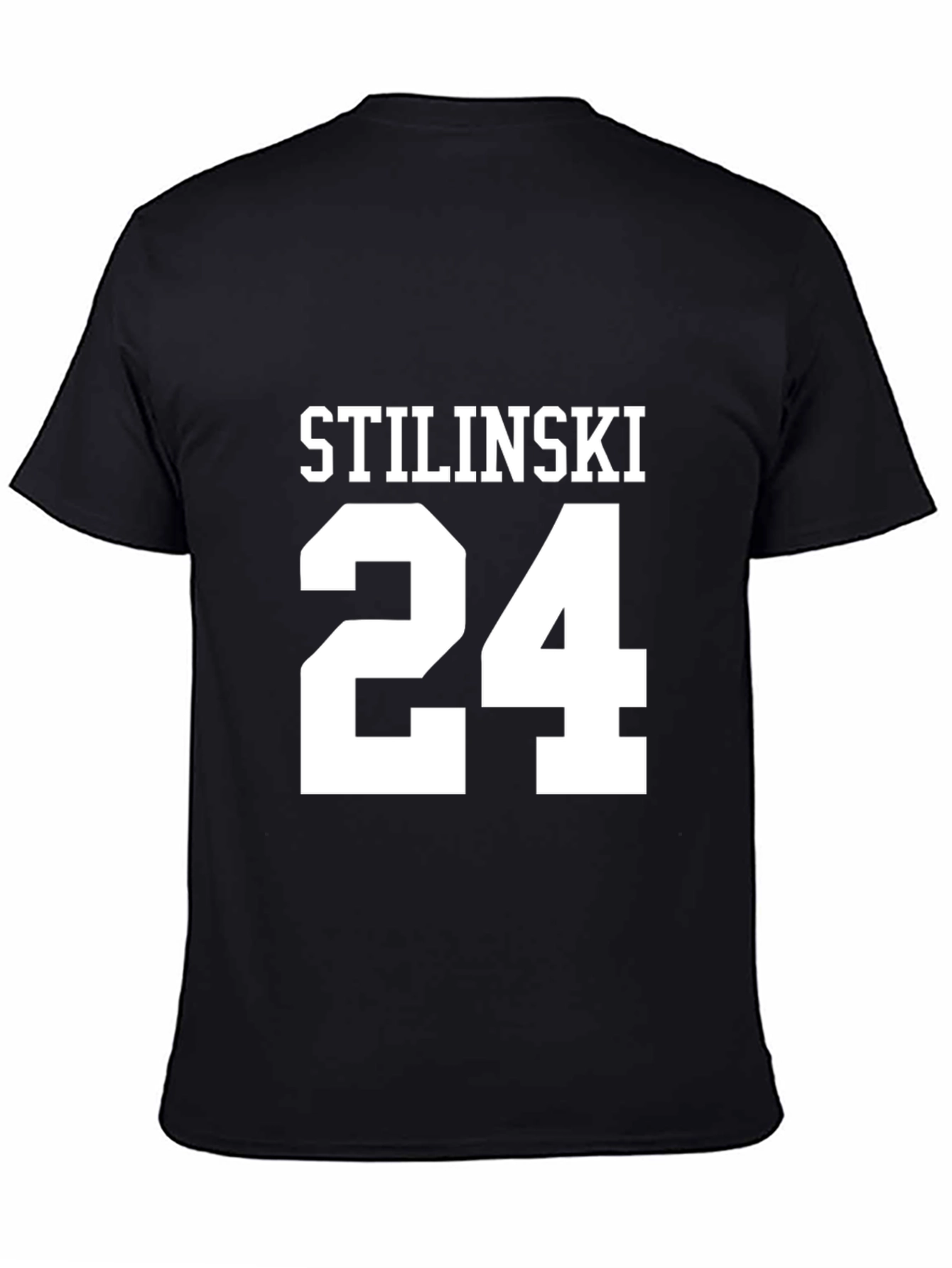 Stilinski 24 Black Graphic T-Shirt