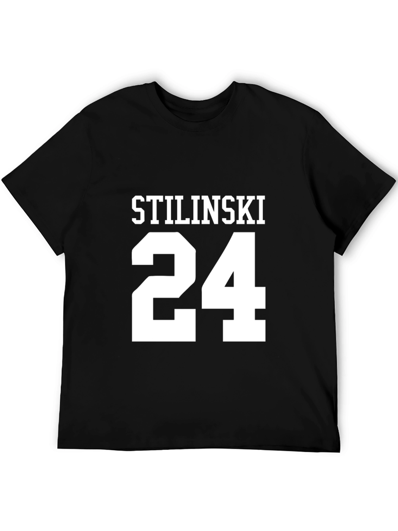 Stilinski 24 Black Graphic T-Shirt