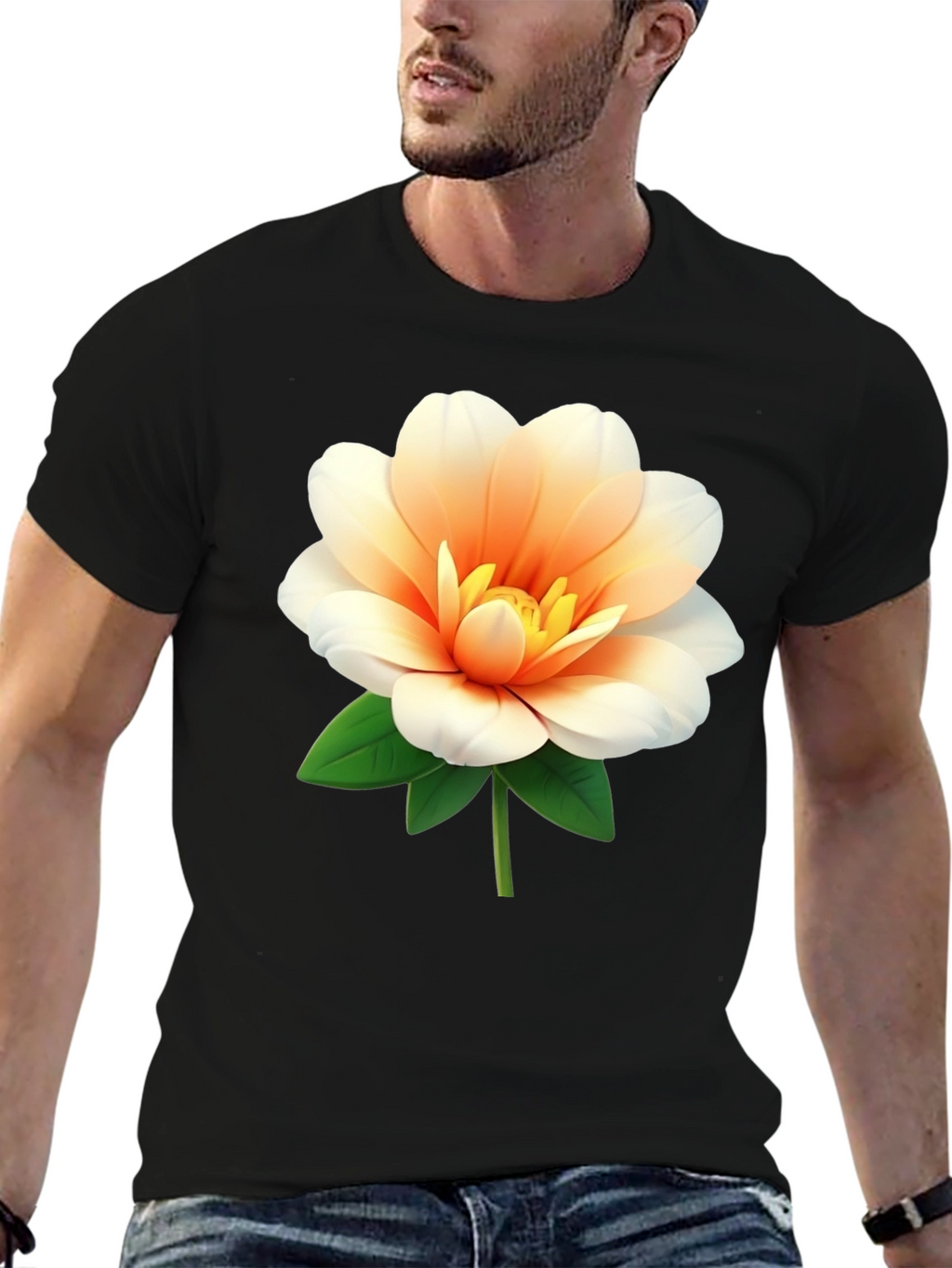 Floral Graphic Print T-Shirt