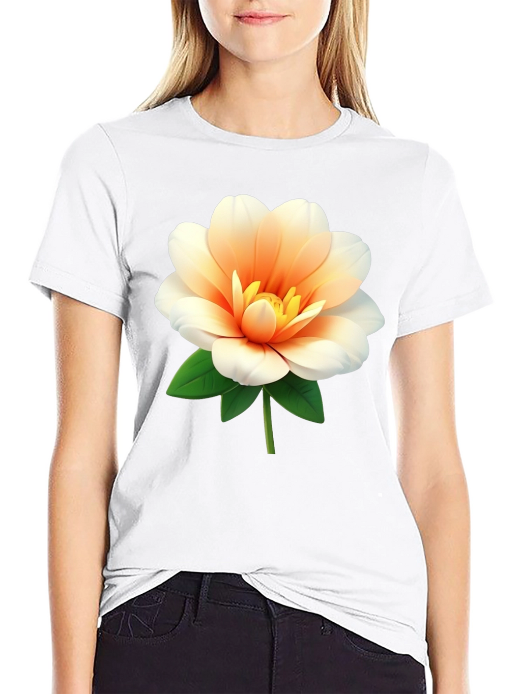 Floral Graphic Print T-Shirt