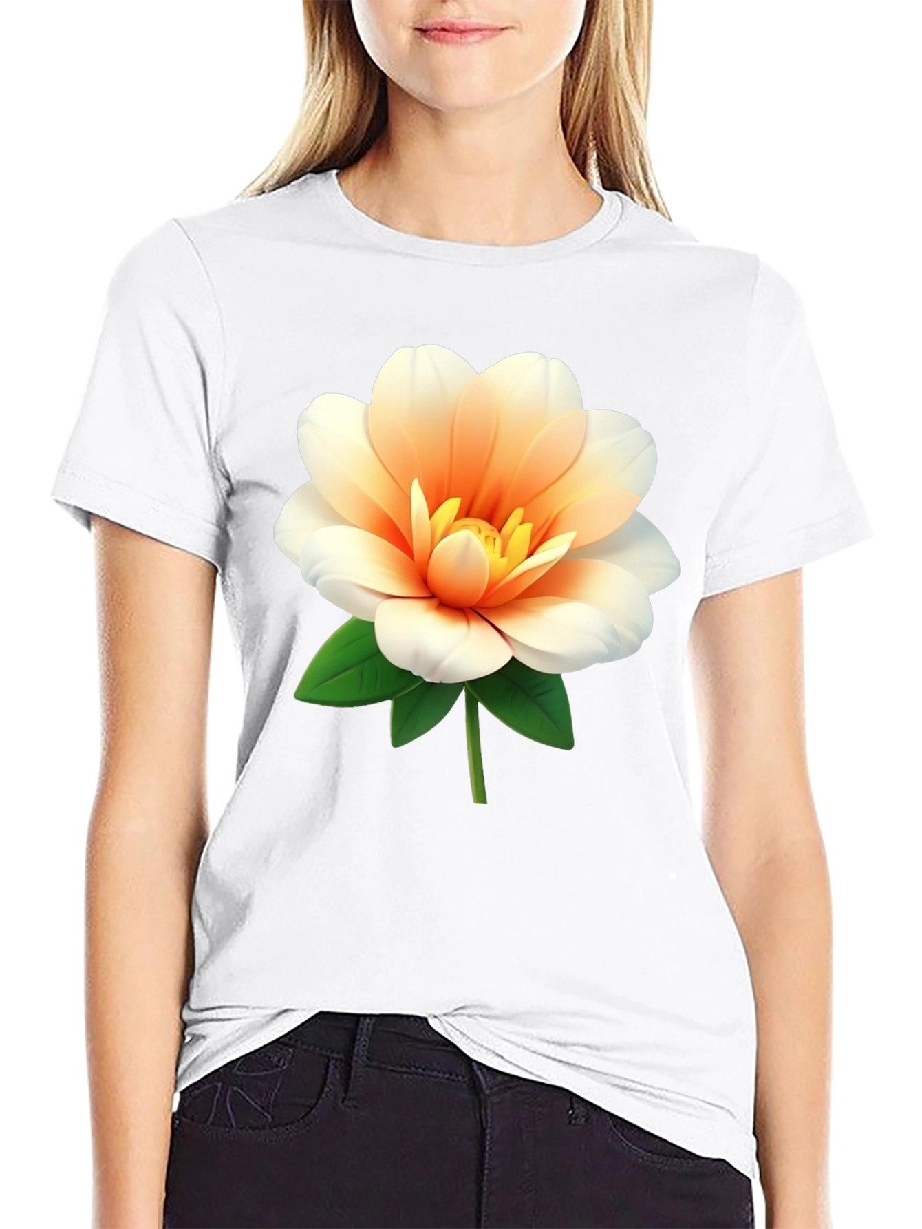 Floral Graphic Print T-Shirt
