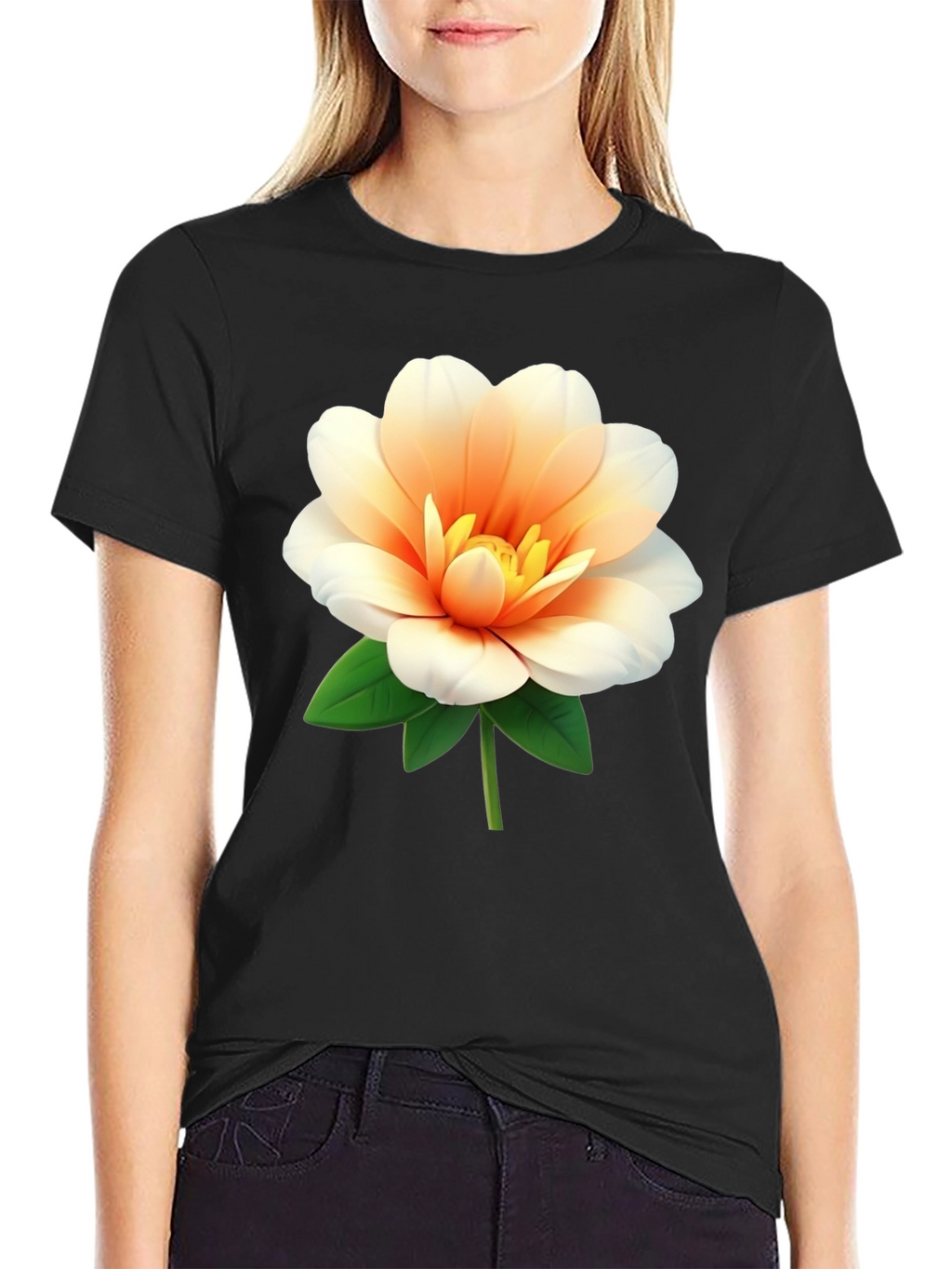 Floral Graphic Print T-Shirt