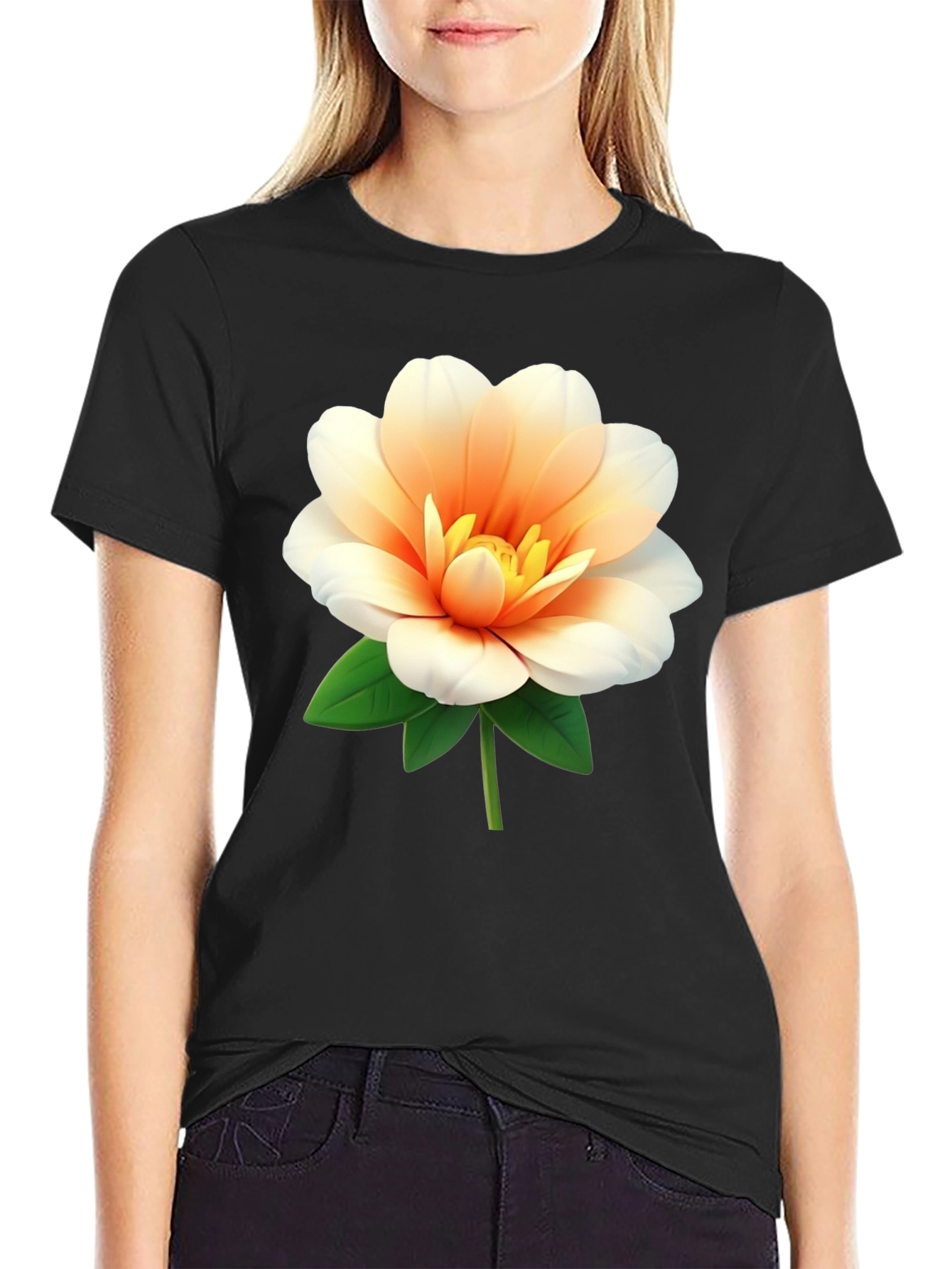 Floral Graphic Print T-Shirt