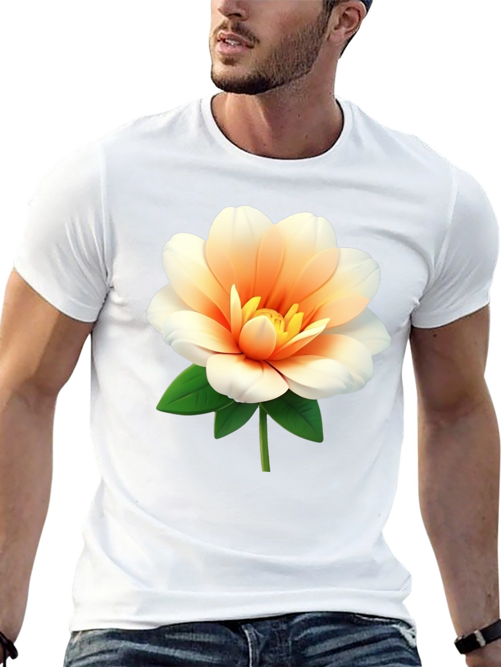 Floral Graphic Print T-Shirt