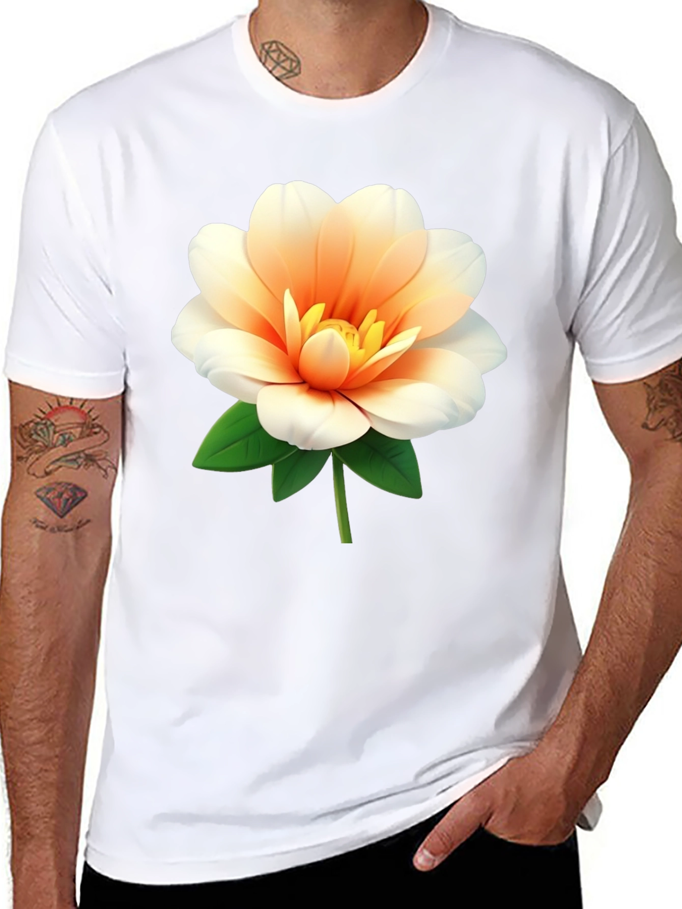 Floral Graphic Print T-Shirt