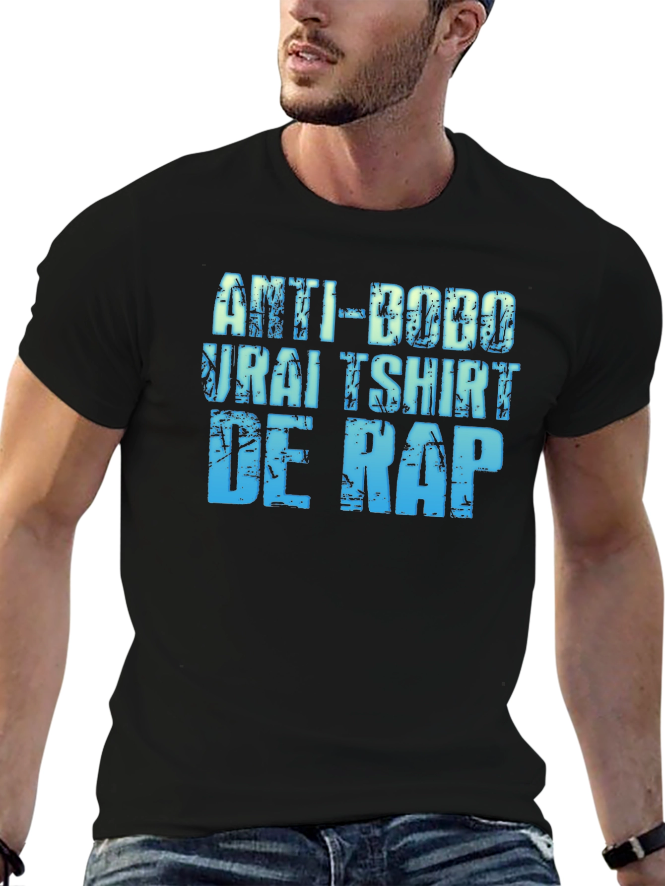 Anti-Bobo T-Shirt de Rap Hipster Tee