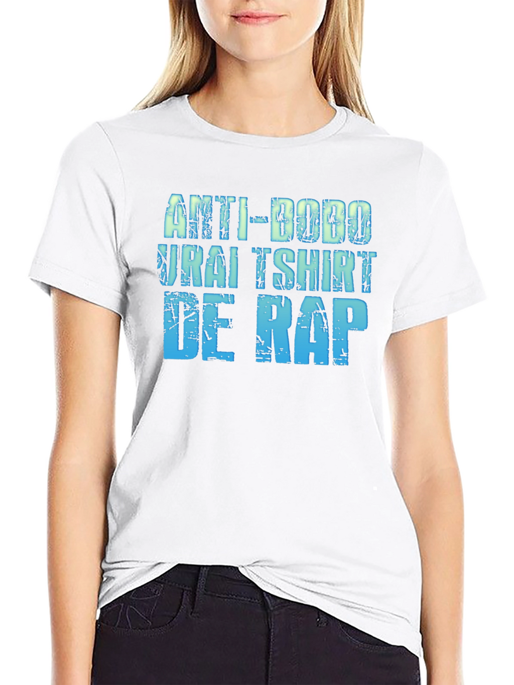 Anti-Bobo T-Shirt de Rap Hipster Tee