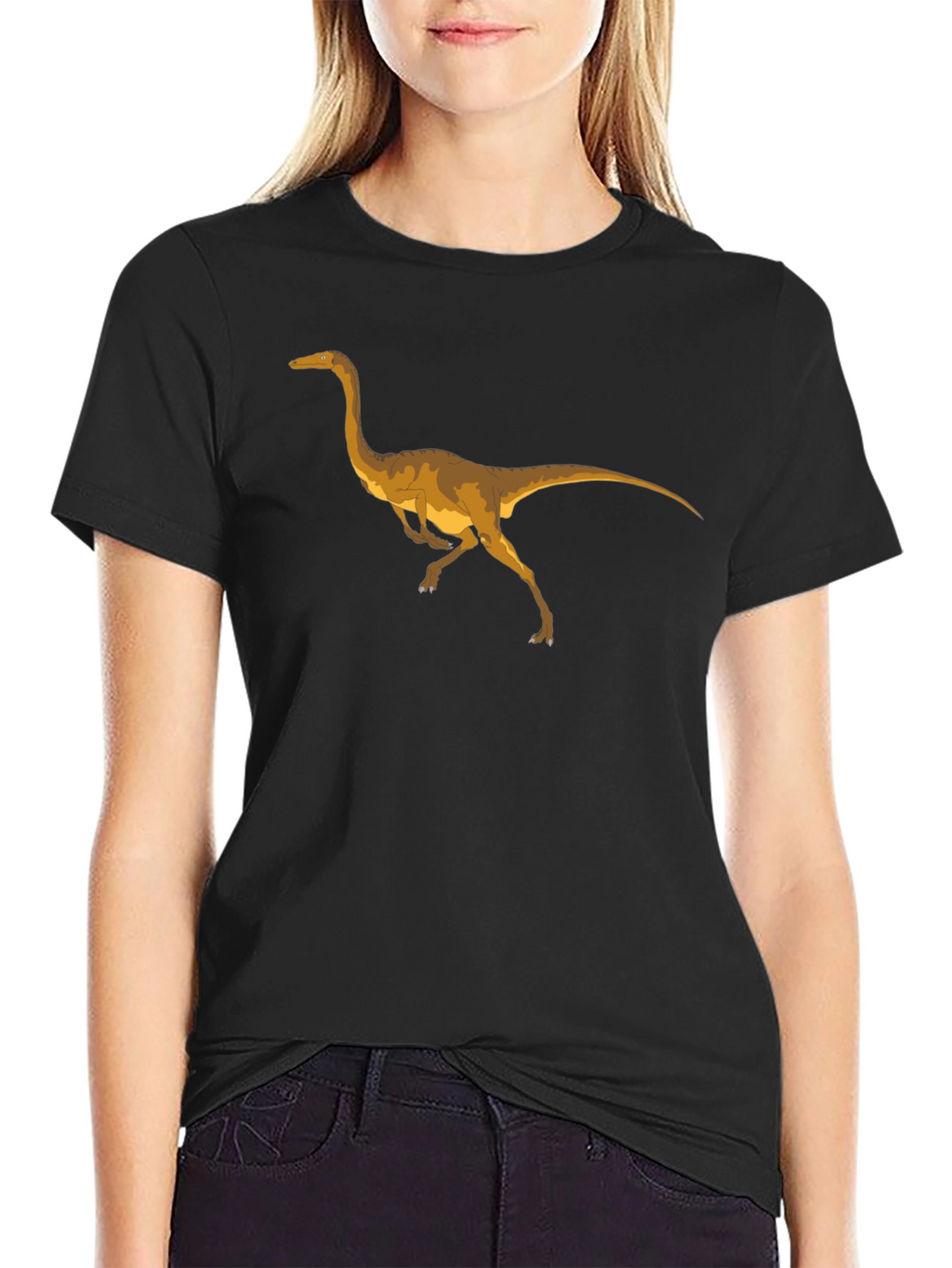 Compsognathus Dinosaur Graphic T-Shirt