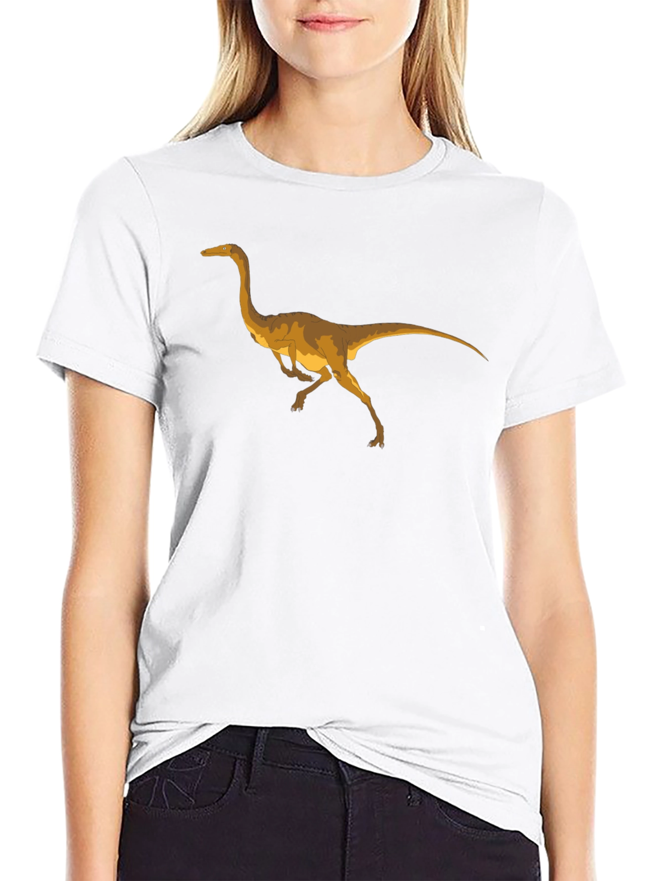 Compsognathus Dinosaur Graphic T-Shirt