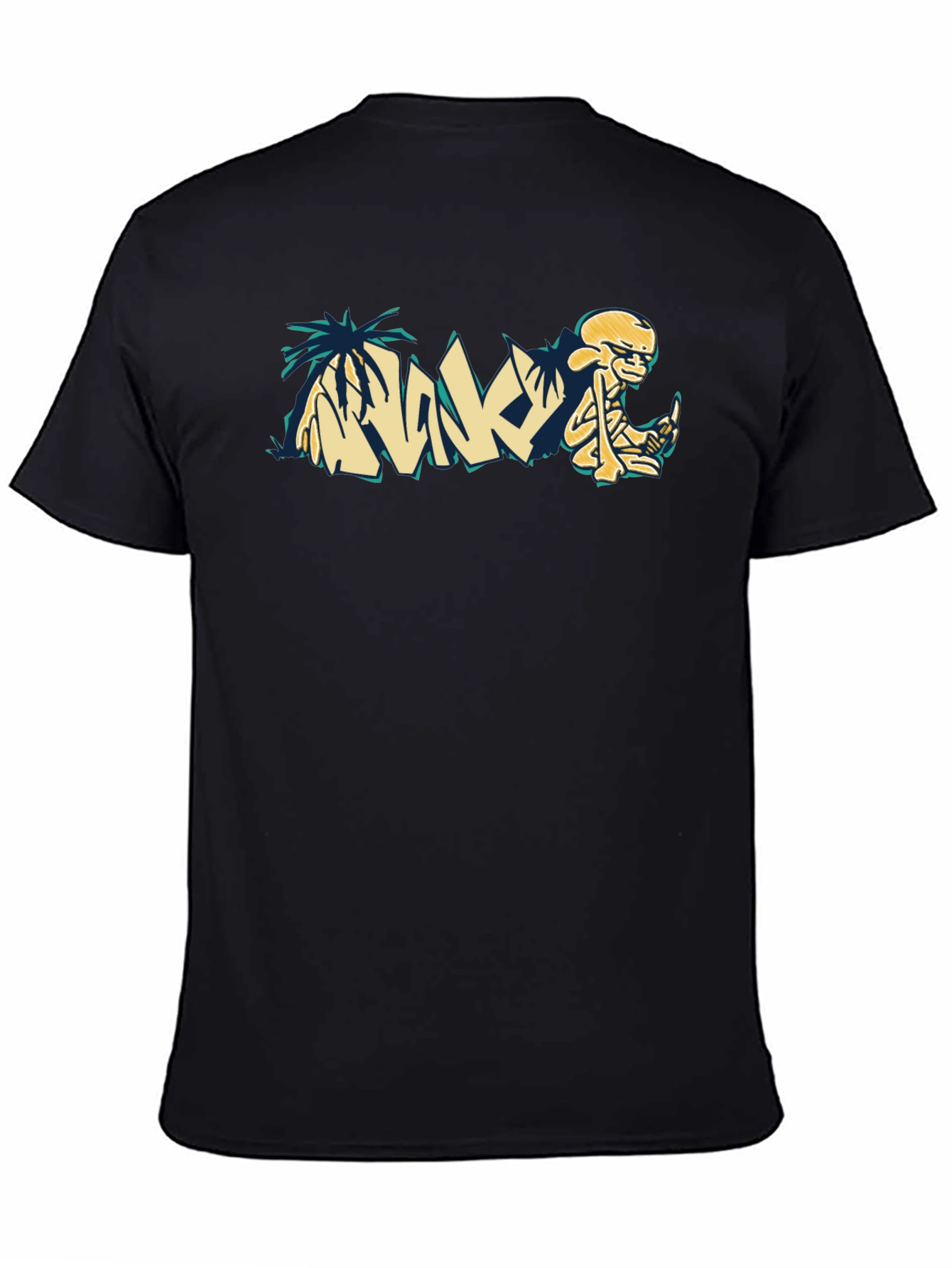 Relaxed Skeleton Graphic Tee - Cool Casual Style