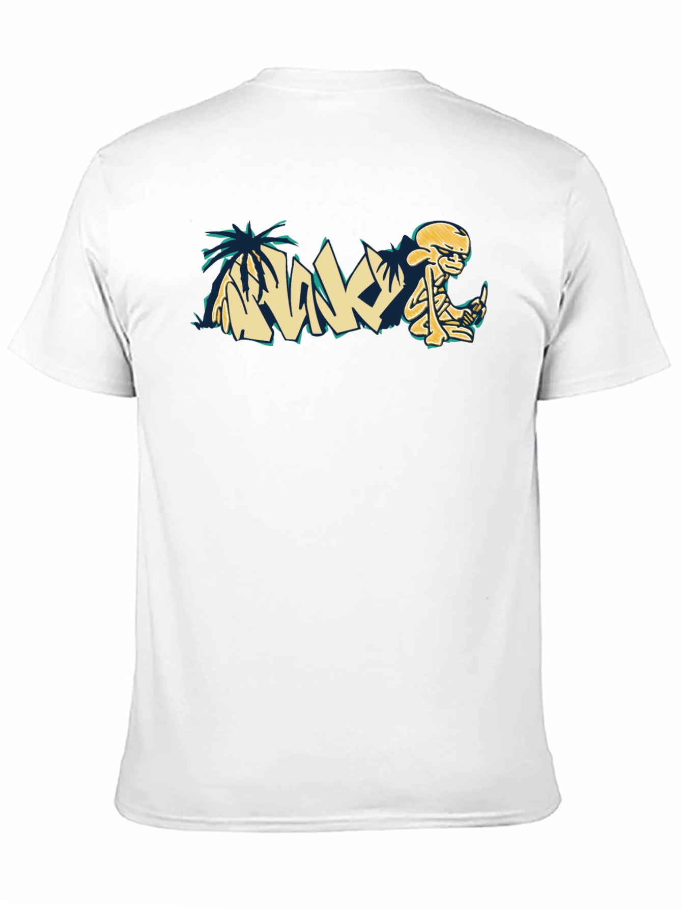 Relaxed Skeleton Graphic Tee - Cool Casual Style