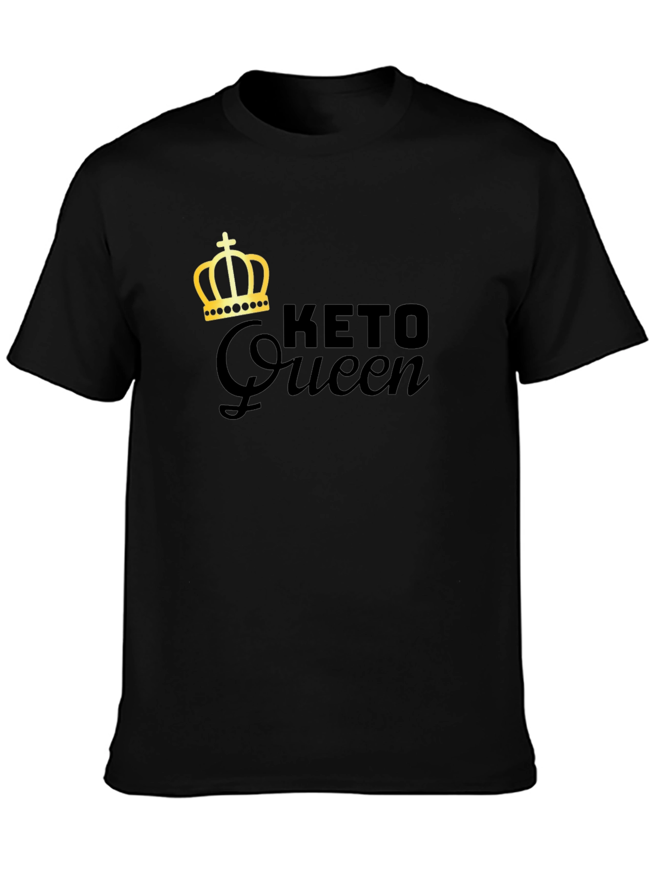 Keto Queen Black T-Shirt