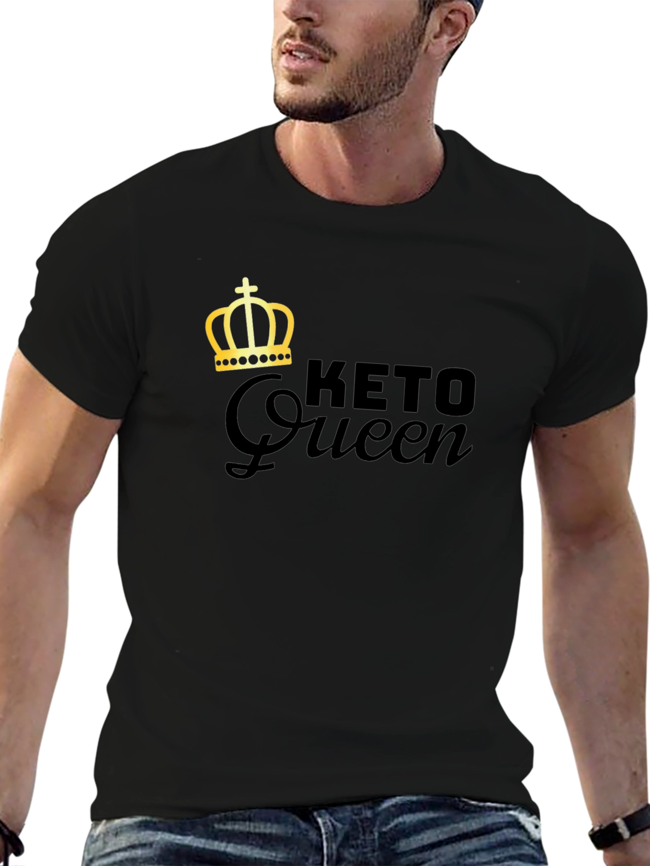 Keto Queen Black T-Shirt