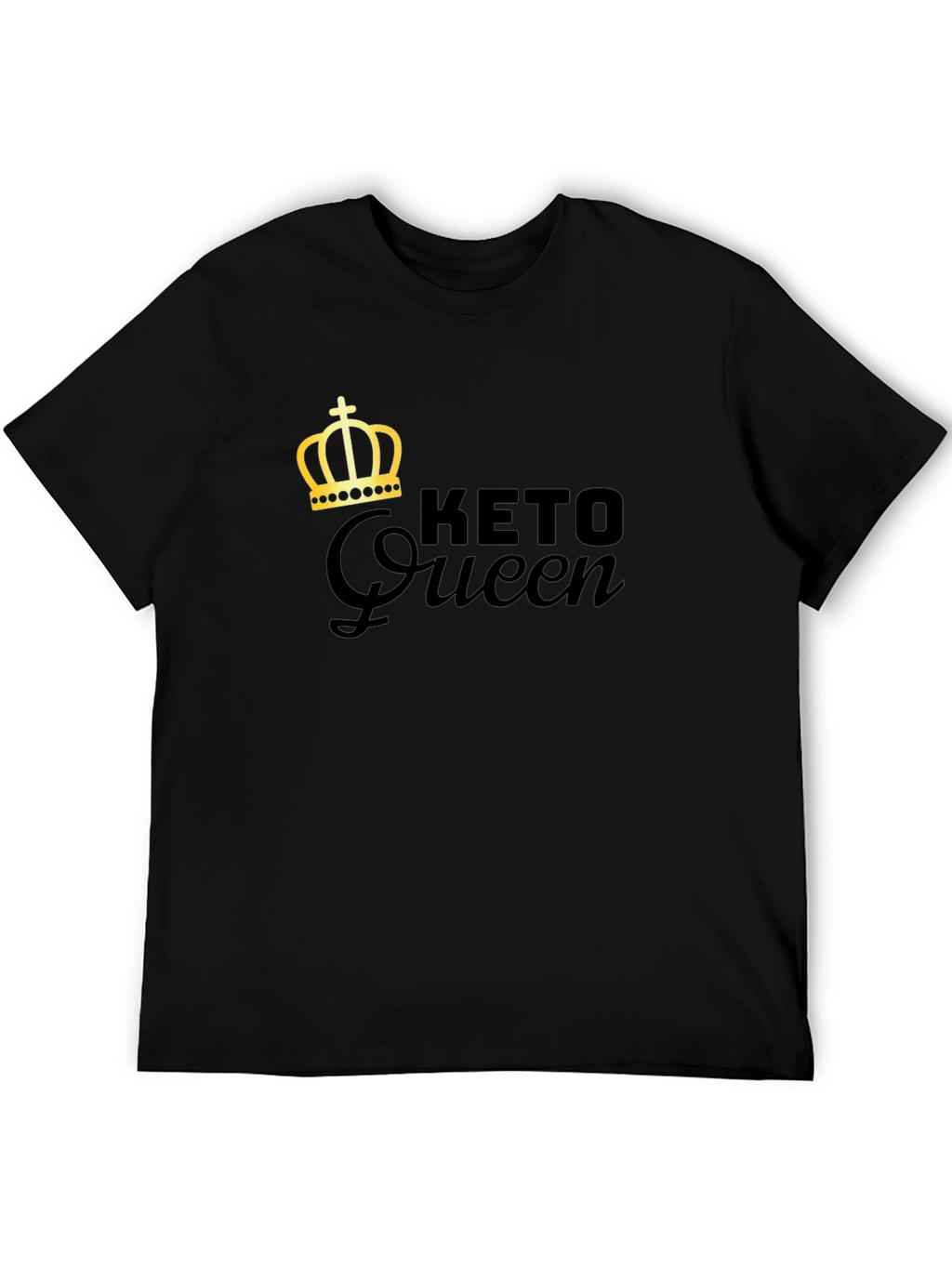 Keto Queen Black T-Shirt