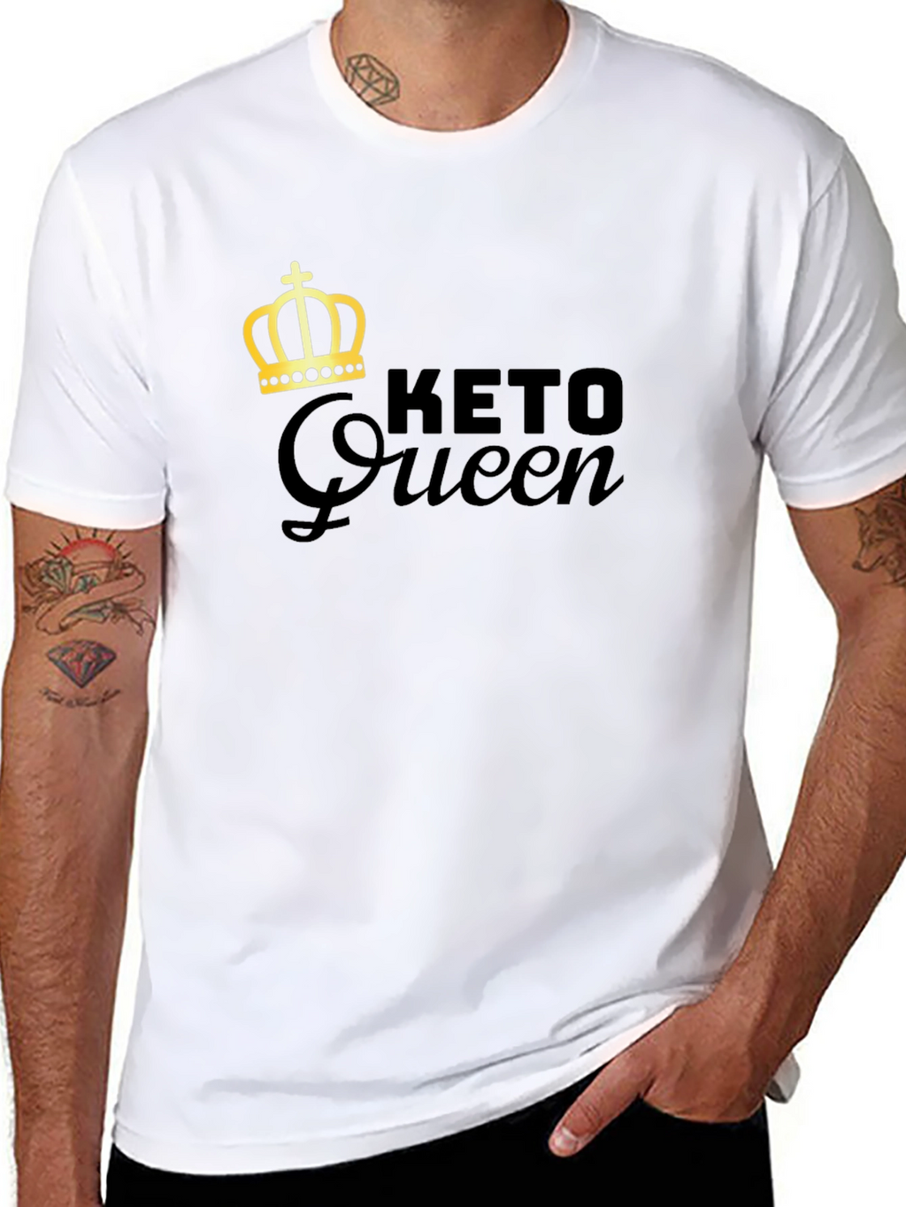 Keto Queen Black T-Shirt