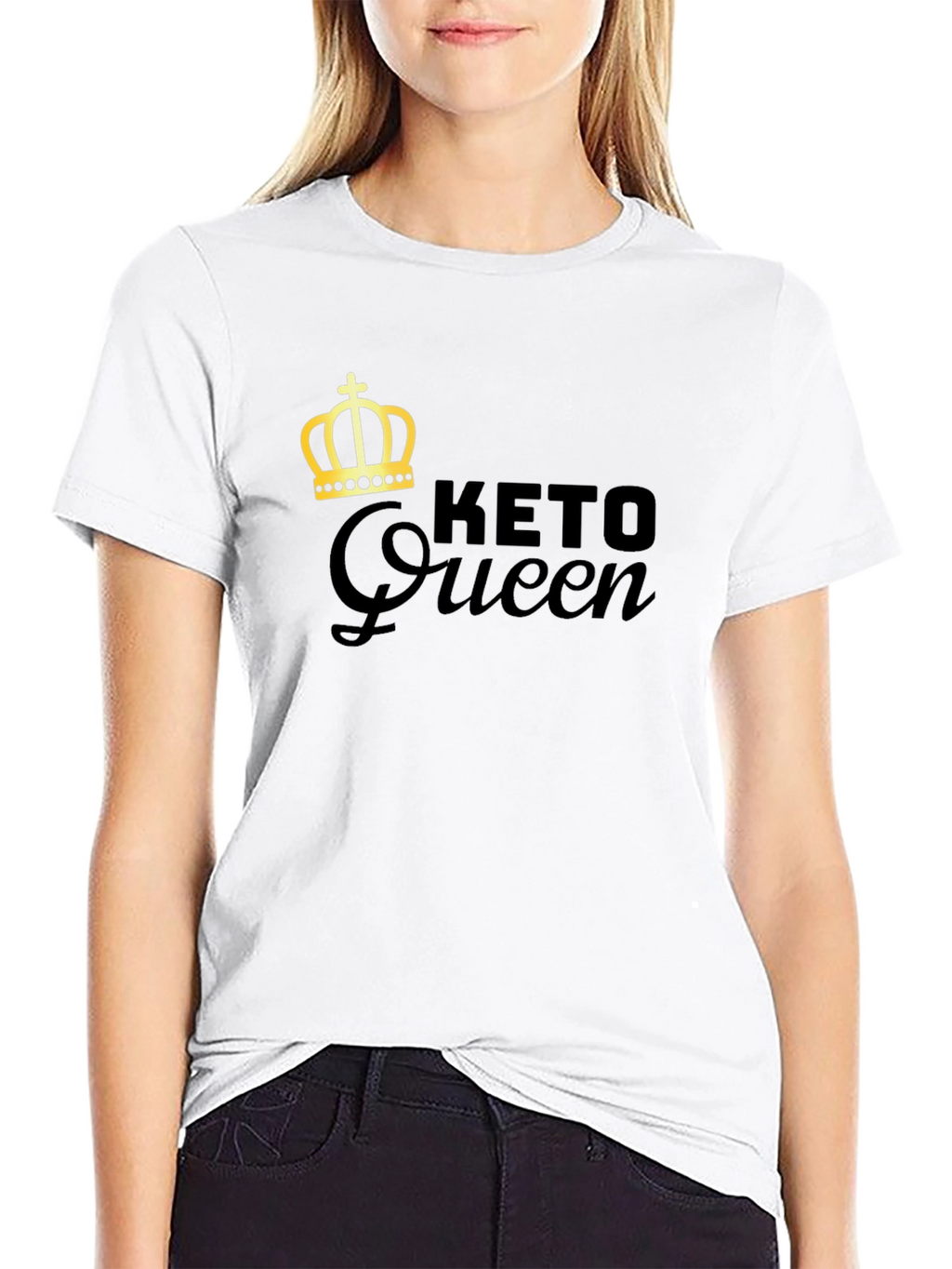Keto Queen Black T-Shirt