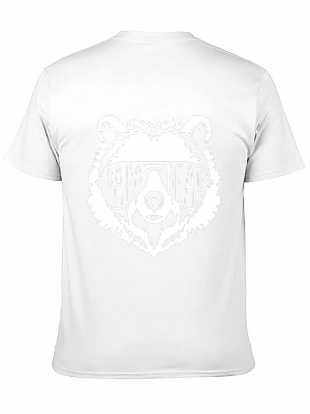 Papa Bear Graphic Tee - Cool Dad Shirt
