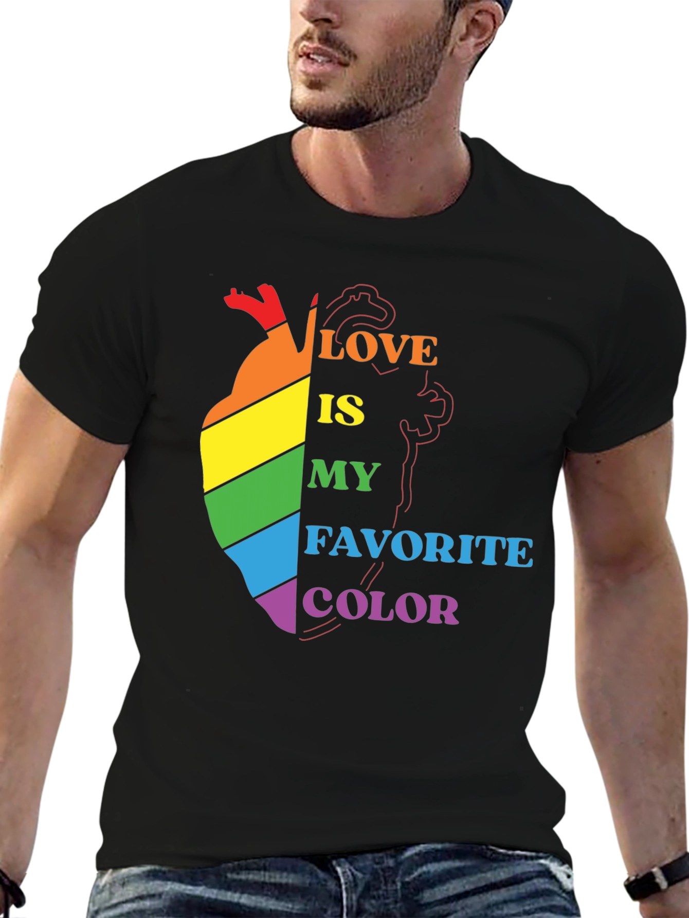 Love Is My Favorite Color T-Shirt - Pride LGBTQ
