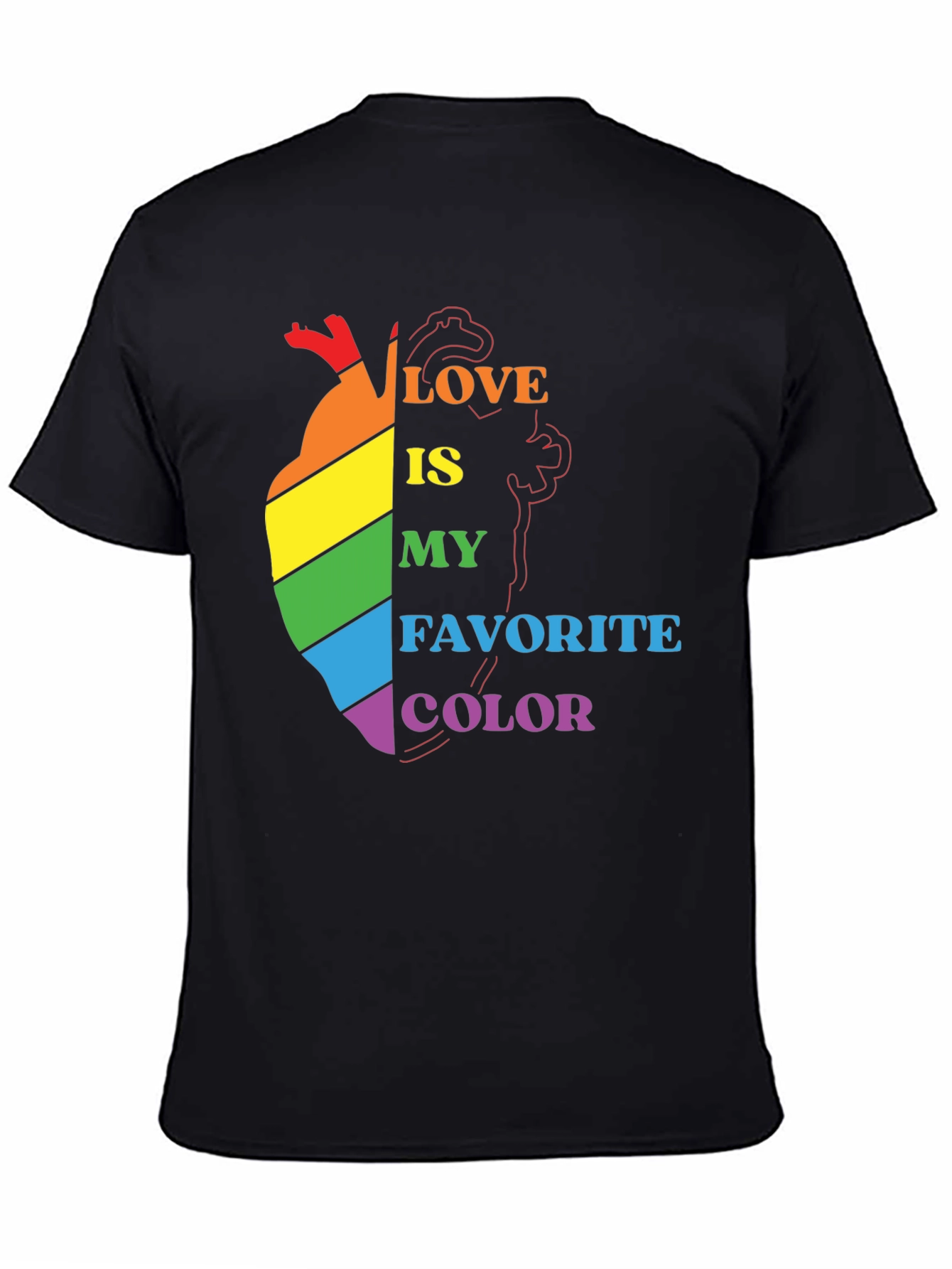Love Is My Favorite Color T-Shirt - Pride LGBTQ