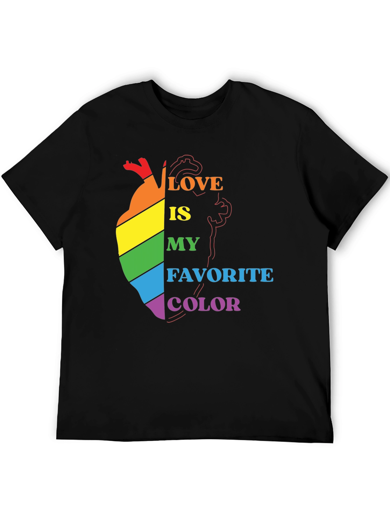 Love Is My Favorite Color T-Shirt - Pride LGBTQ