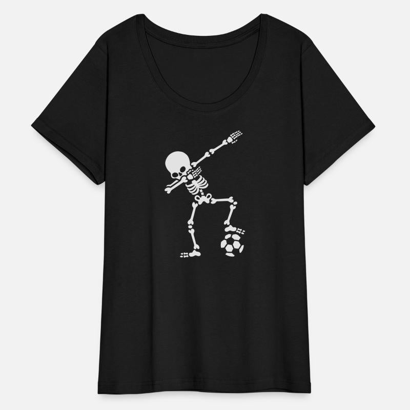 Dab dabbing skeleton football (soccer)