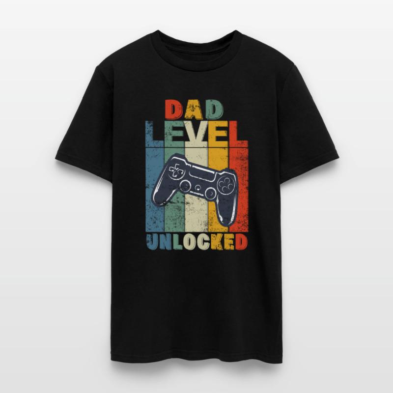 Dad Level Unlocked, Retro Vintage Game Lover