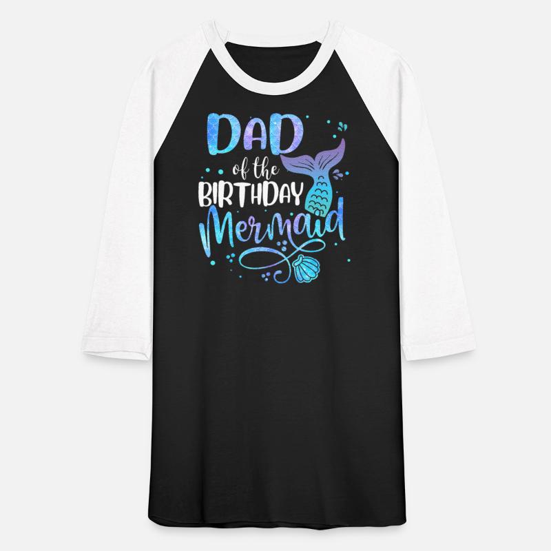 Dad Of The Birthday Mermaid Family Matching Party