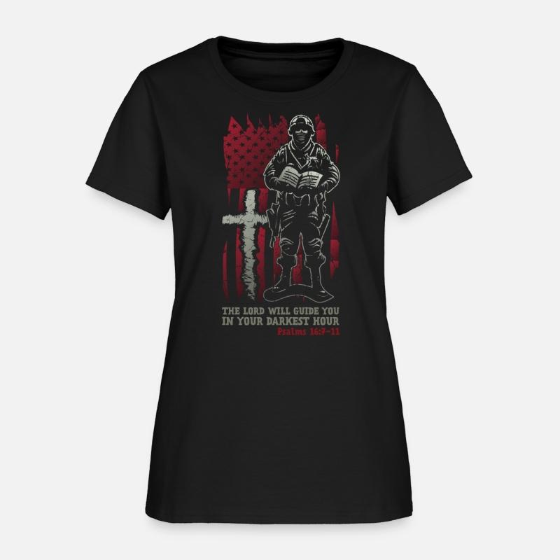 Darkest Hour Verse Christian Cross Army