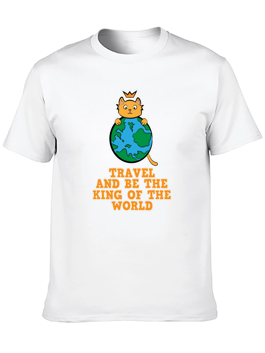 Travel King of the World Graphic Tee