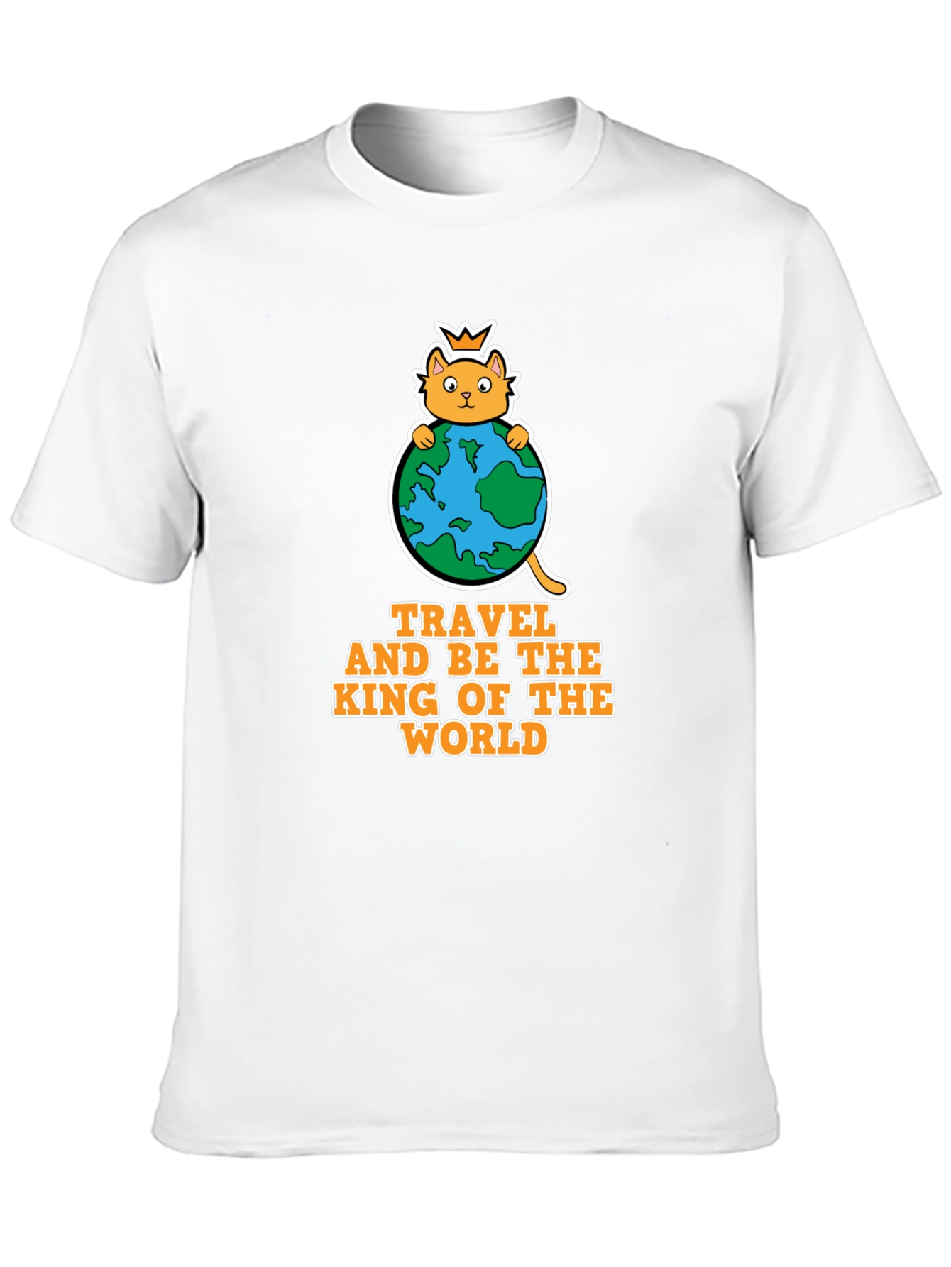 Travel King of the World Graphic Tee
