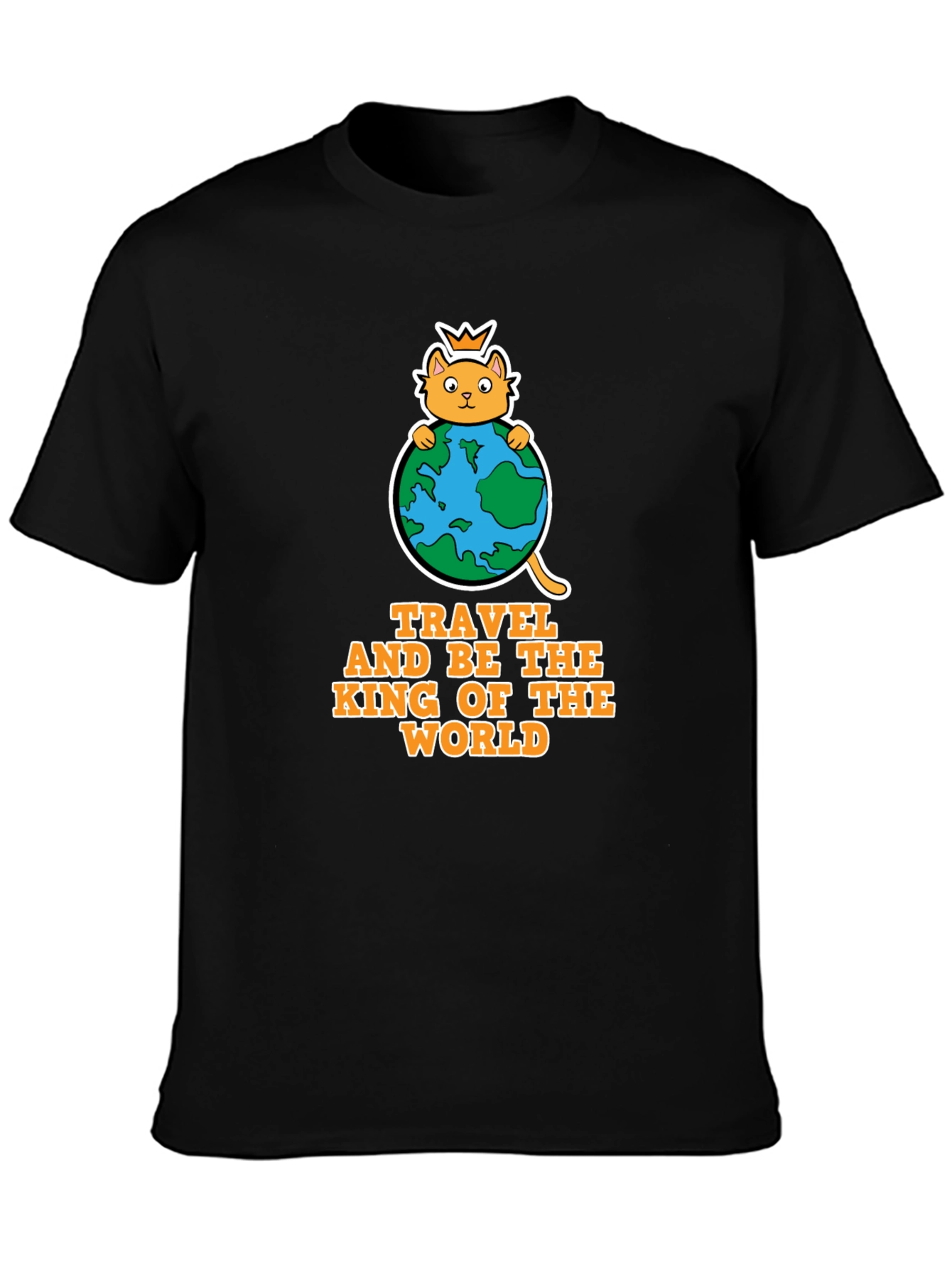Travel King of the World Graphic Tee