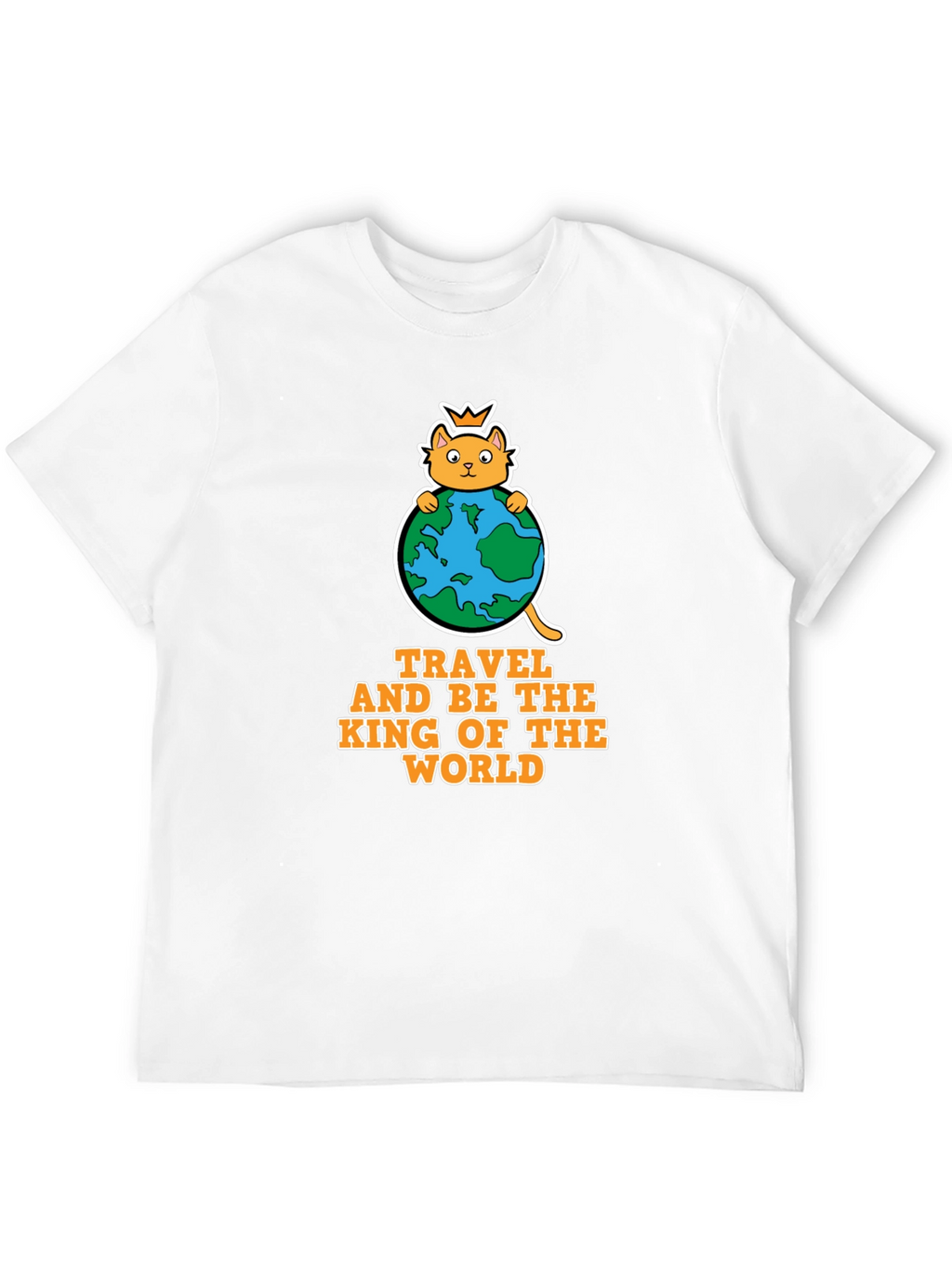 Travel King of the World Graphic Tee