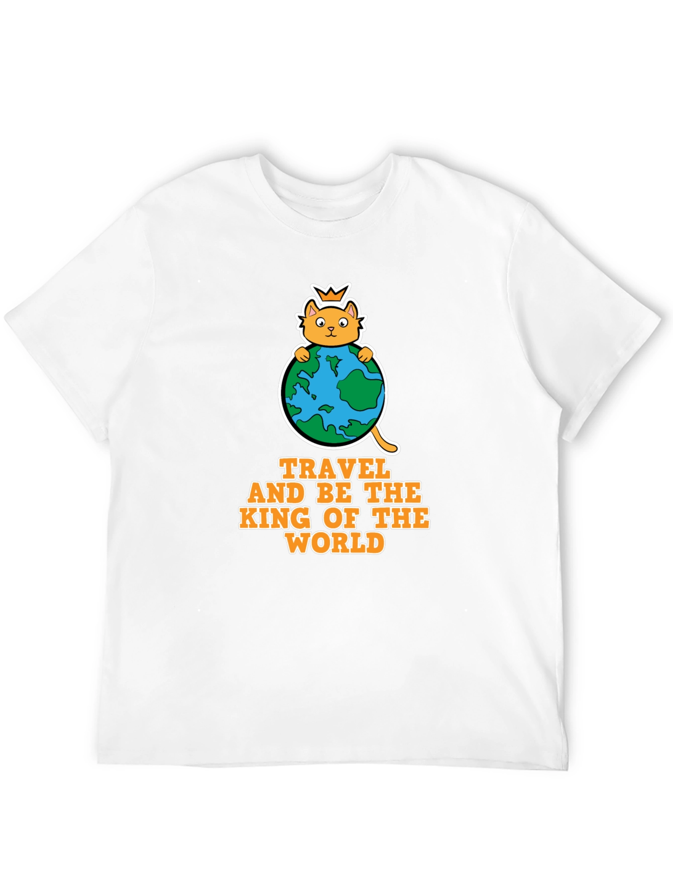 Travel King of the World Graphic Tee