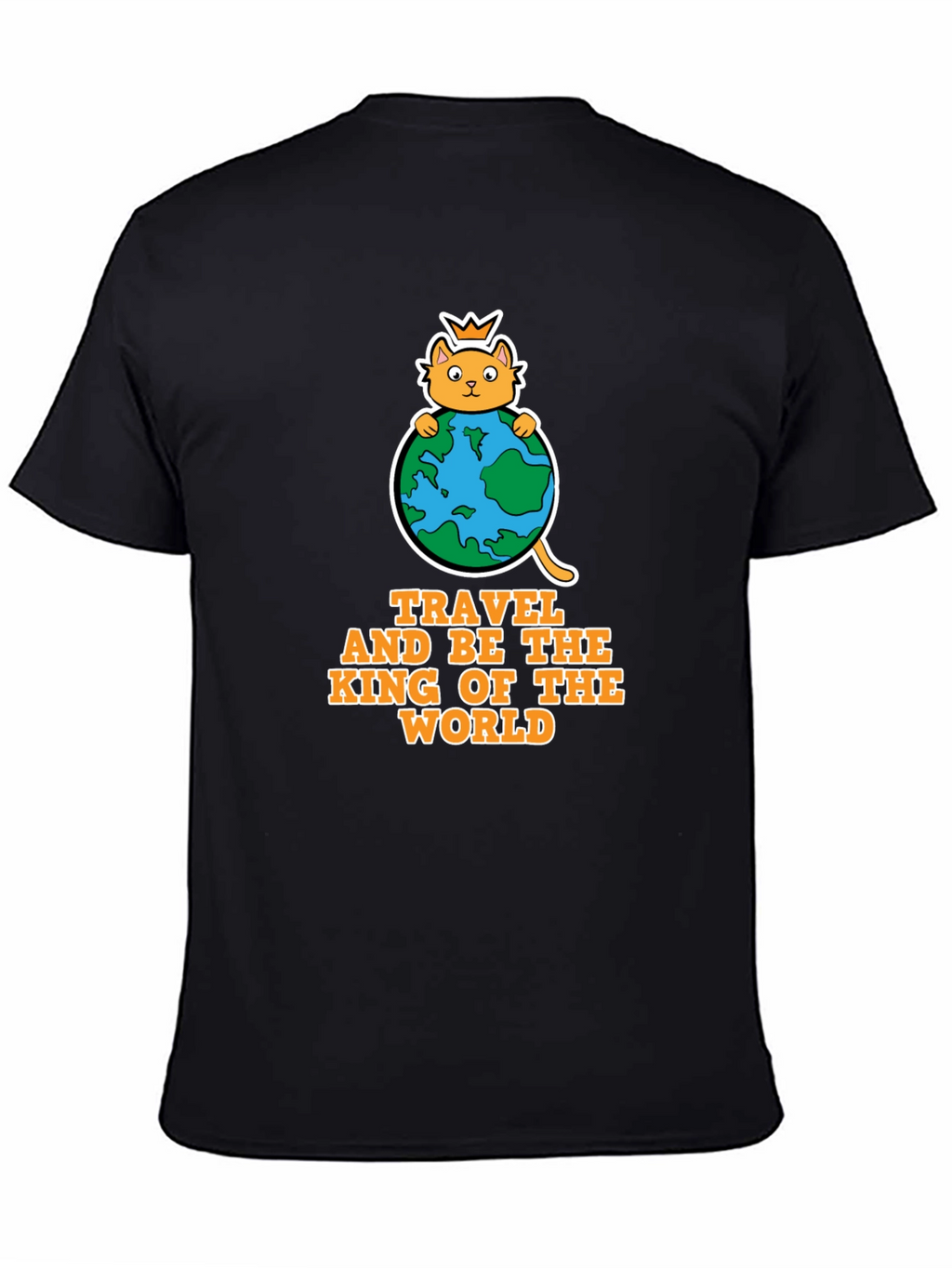 Travel King of the World Graphic Tee