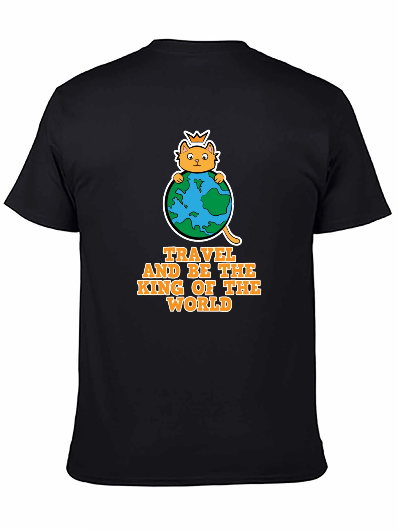 Travel King of the World Graphic Tee
