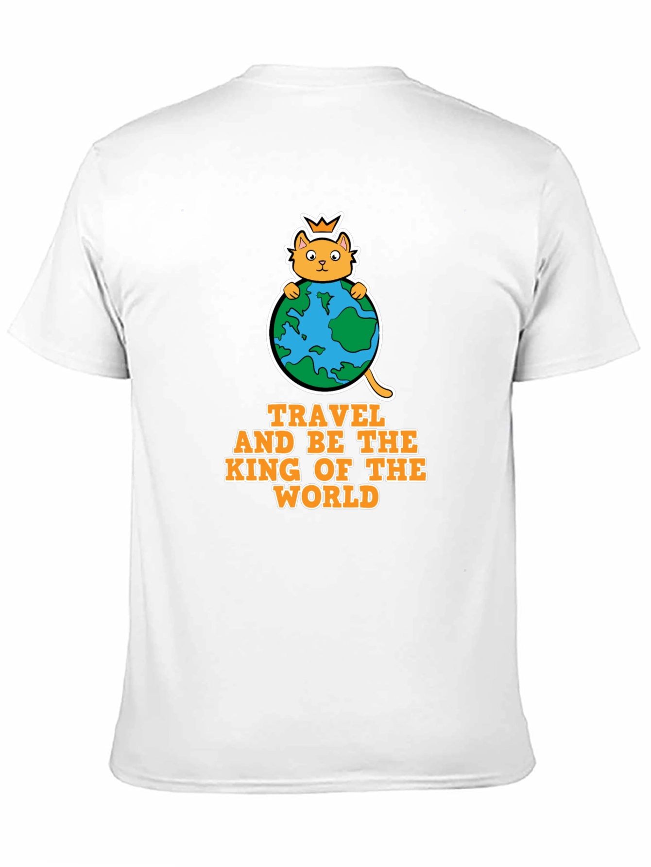 Travel King of the World Graphic Tee