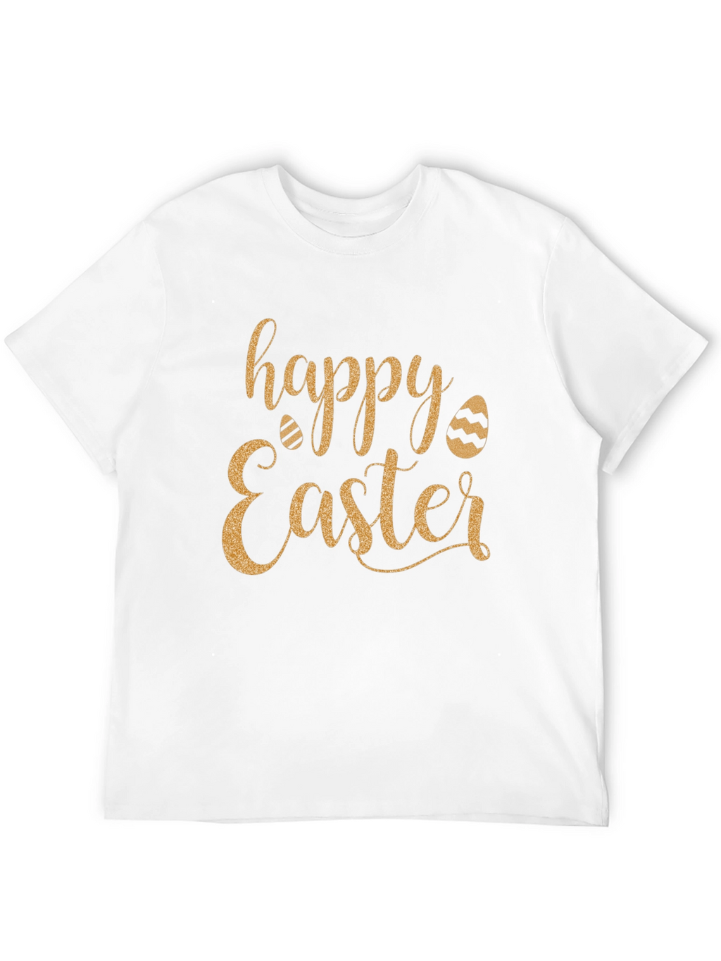 Happy Easter Graphic Tee - Black