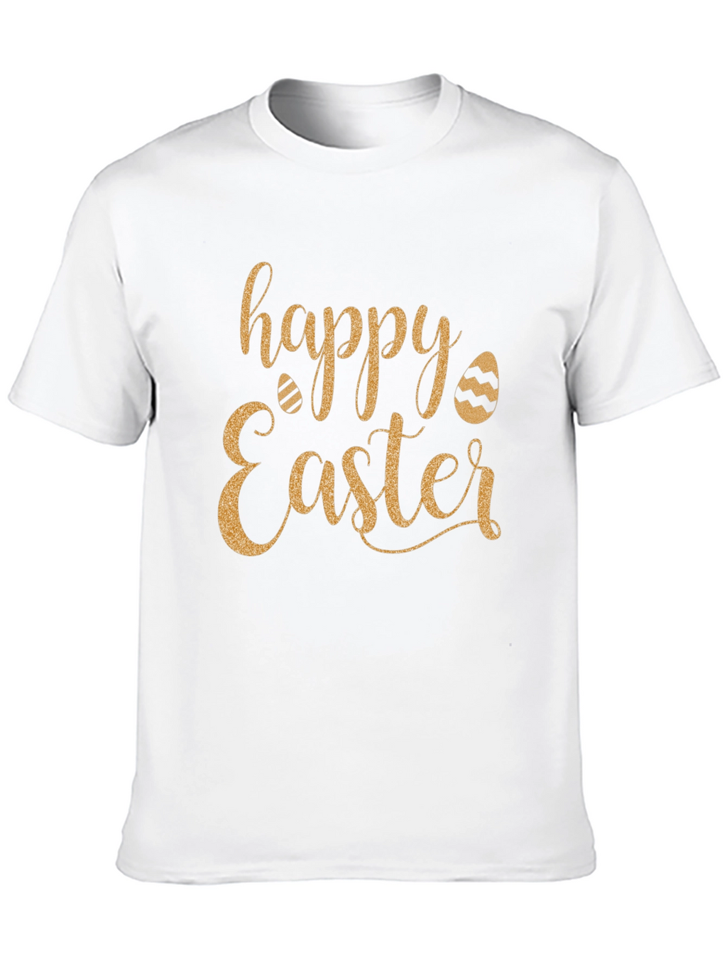 Happy Easter Graphic Tee - Black