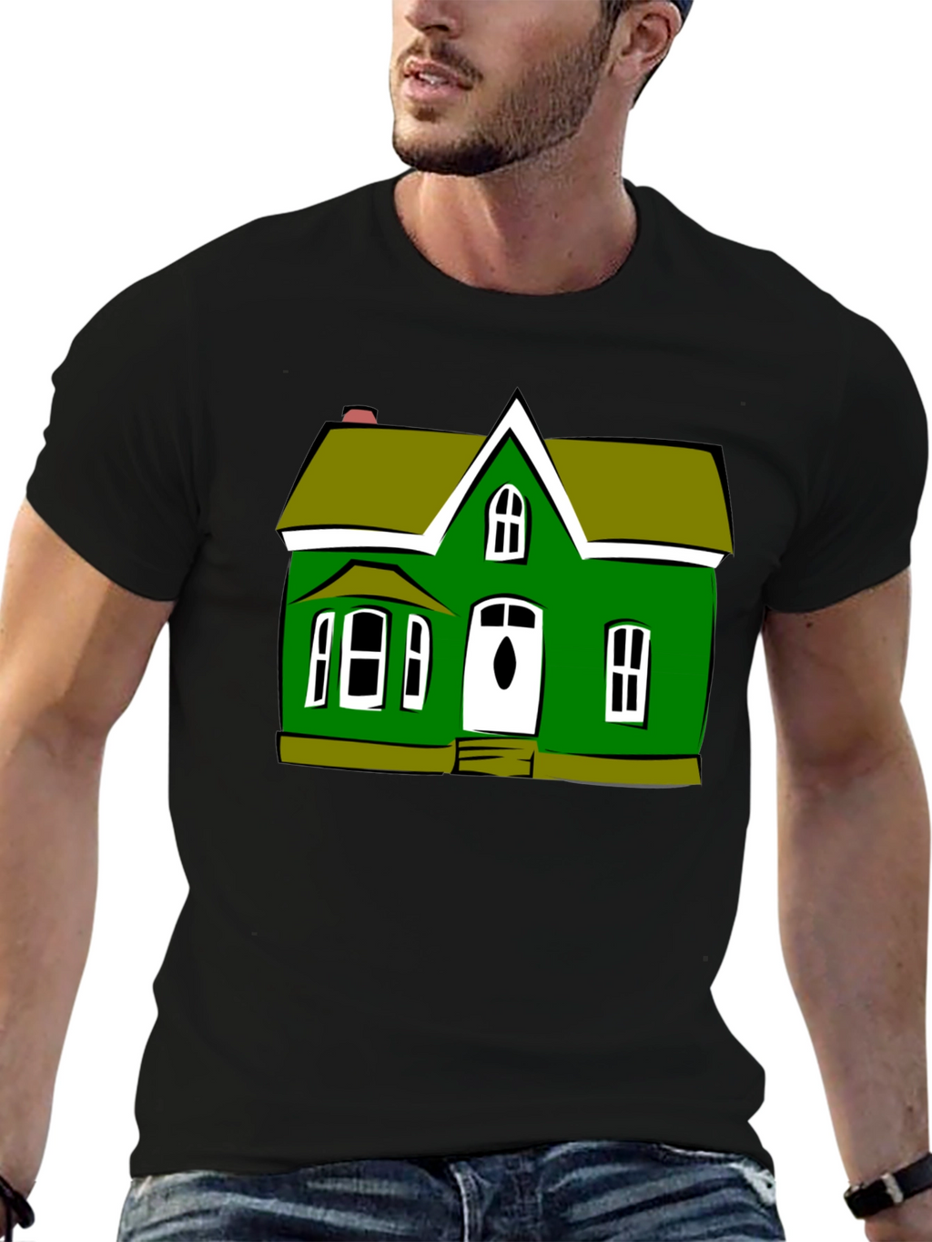 Green House T-Shirt Quirky Graphic Tee