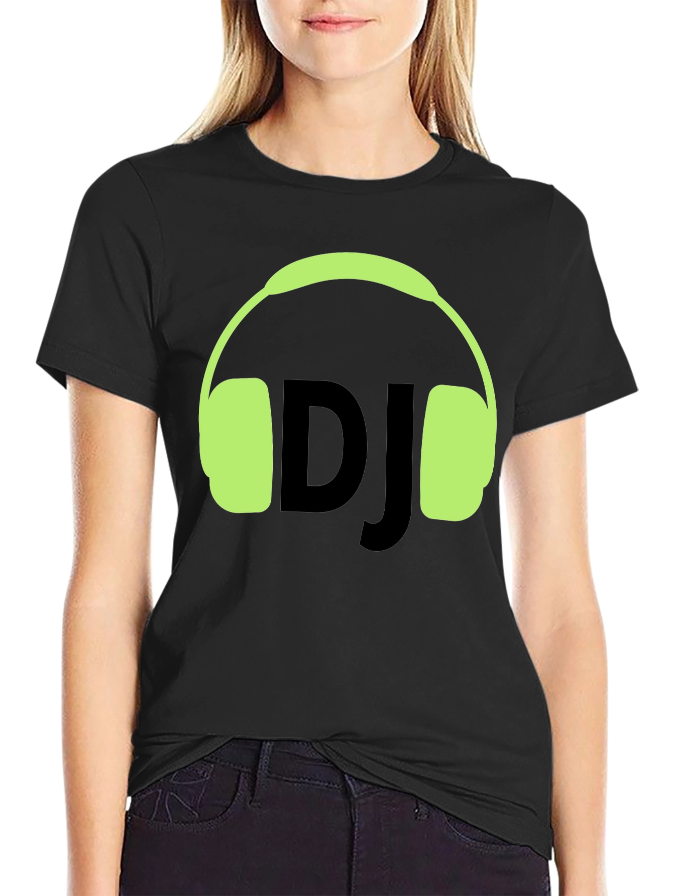 DJ Headphone Graphic Tee - Music Lover Shirt