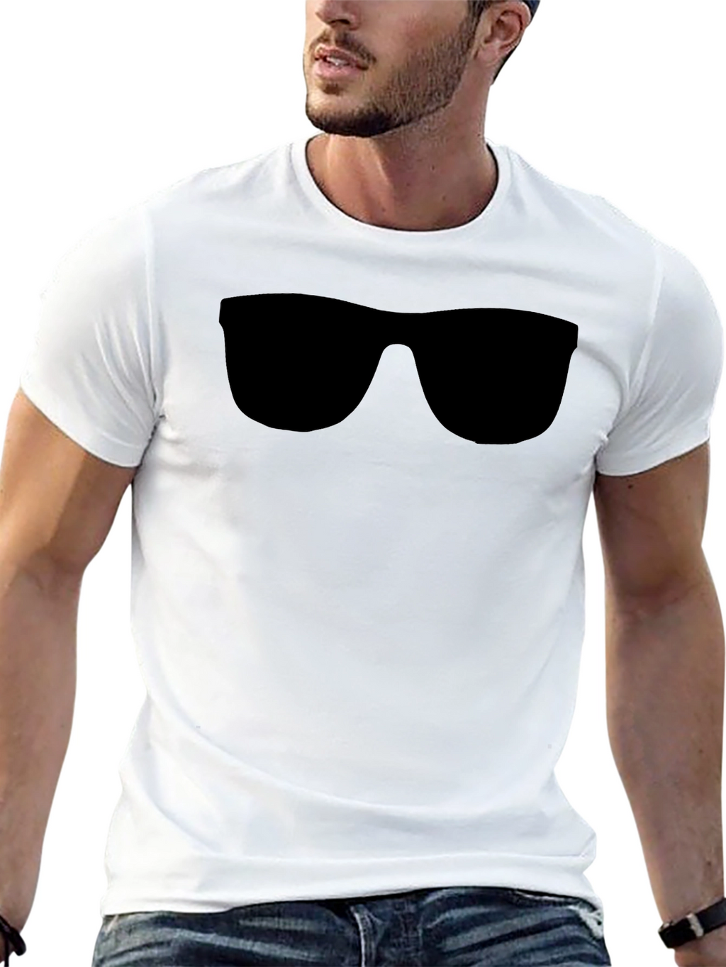 Cool Shades Graphic Tee - Mens Black T-Shirt