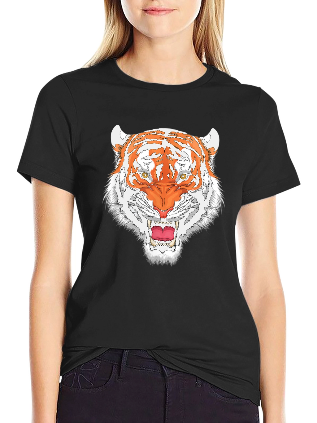 Tiger Graphic T-Shirt - Fierce Style!